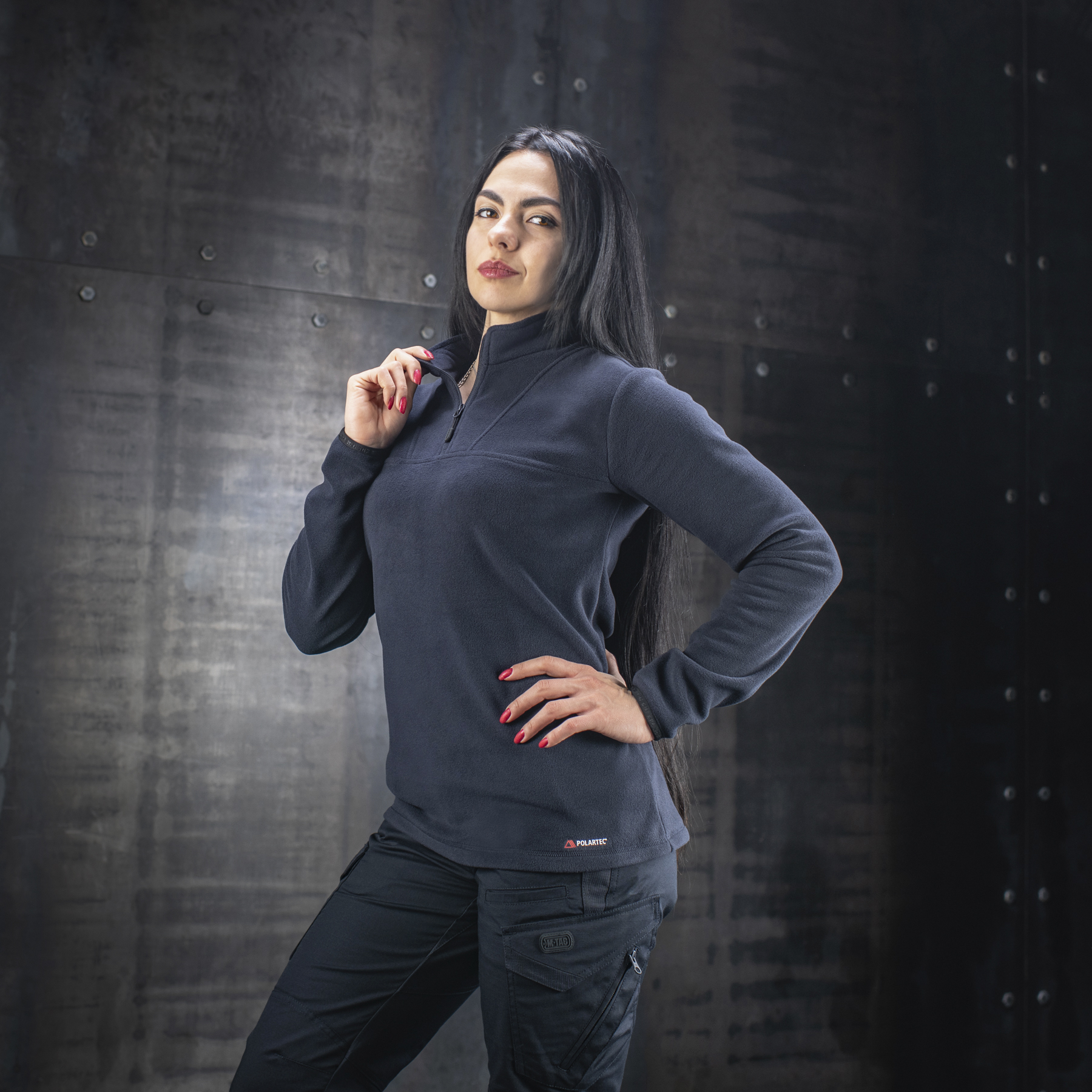 M-Tac кофта Delta Polartec Lady Dark Navy Blue — 9