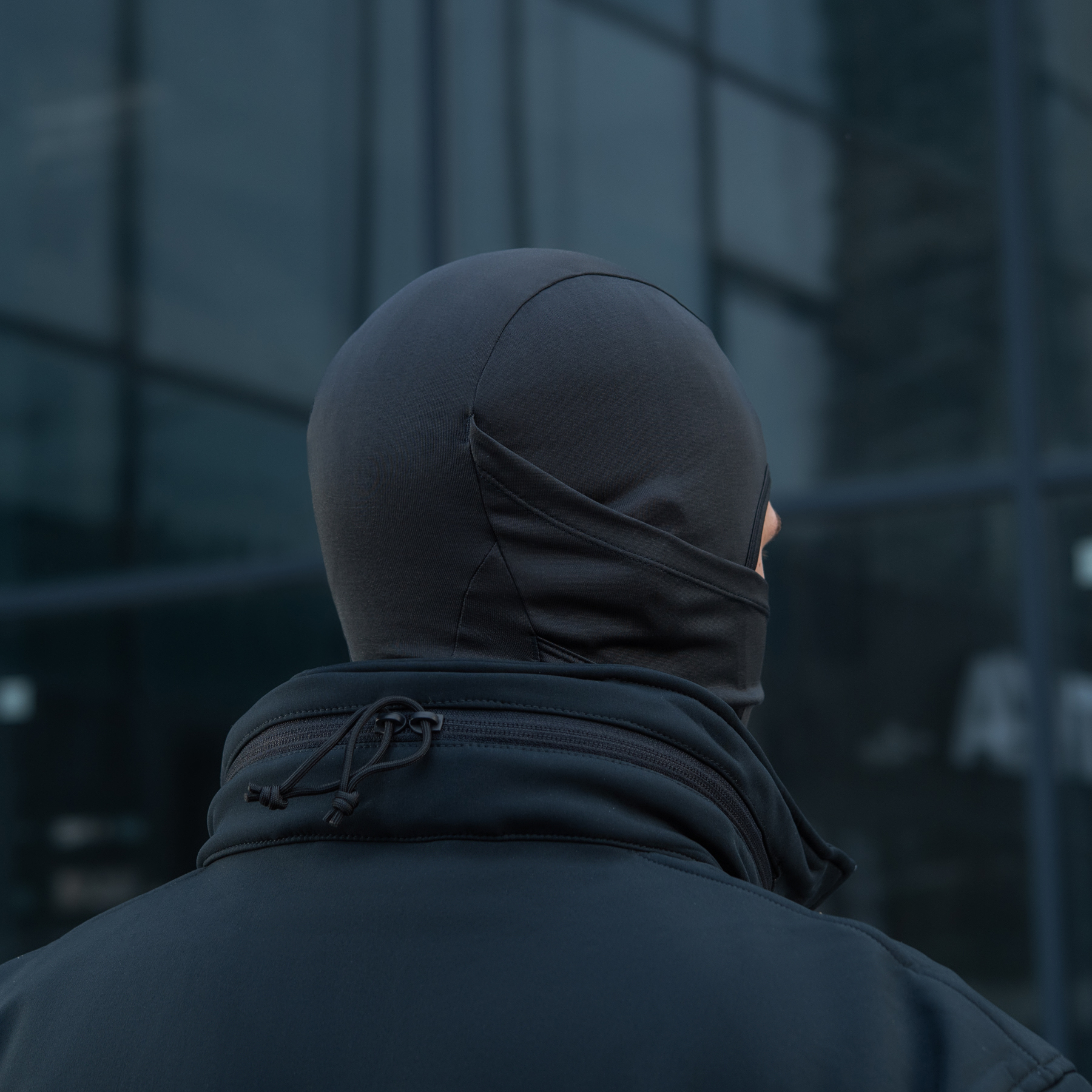 M-Tac балаклава-ниндзя потоотводящая Polartec Dark Navy Blue — 13