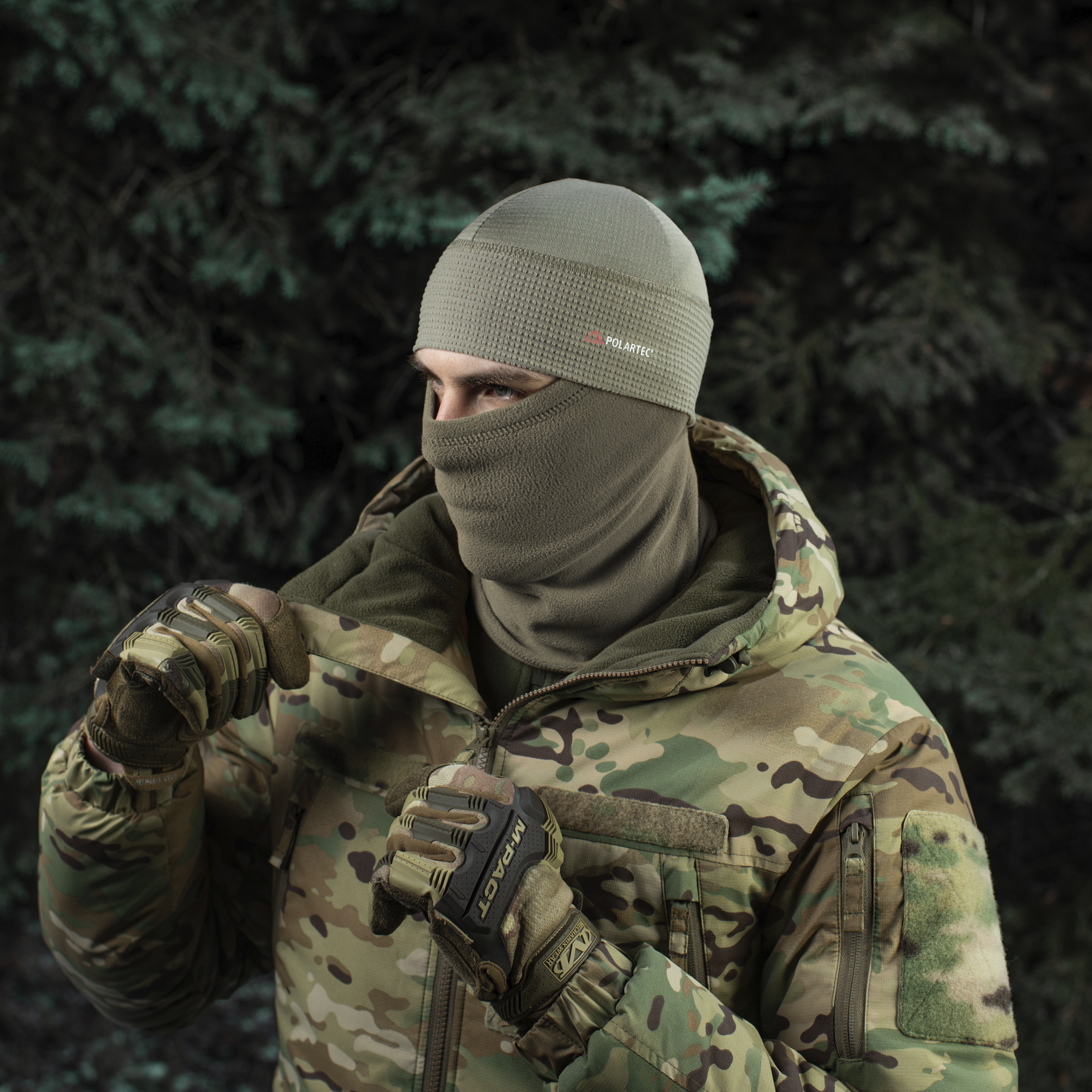 M-Tac шапка-подшлемник Polartec Tan — 8