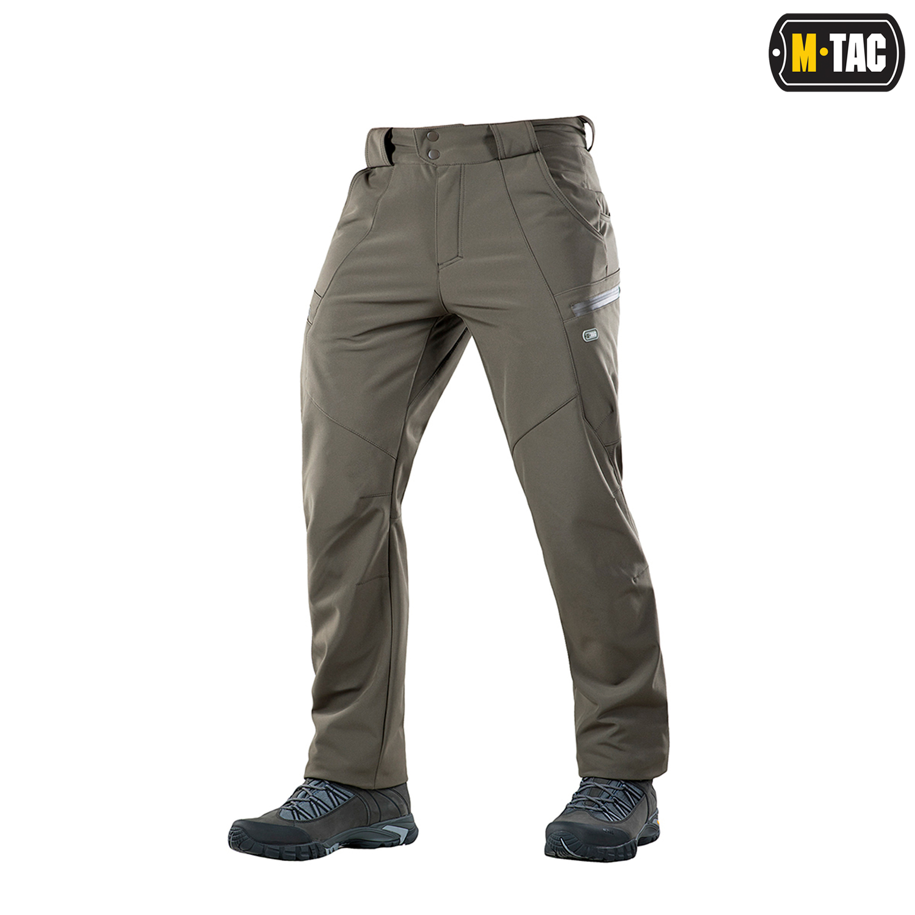 M-Tac брюки Soft Shell Winter Olive — 2