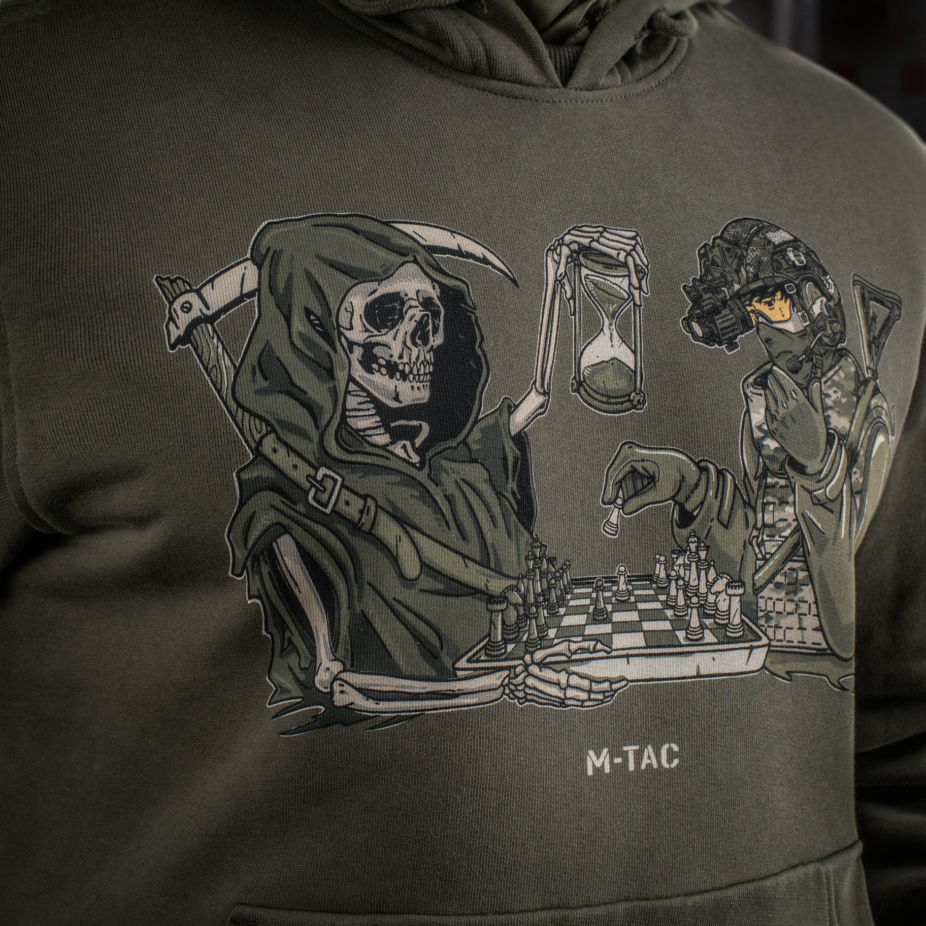 M-Tac кофта Hoodie Time Oversize Hard Ranger Green — 22