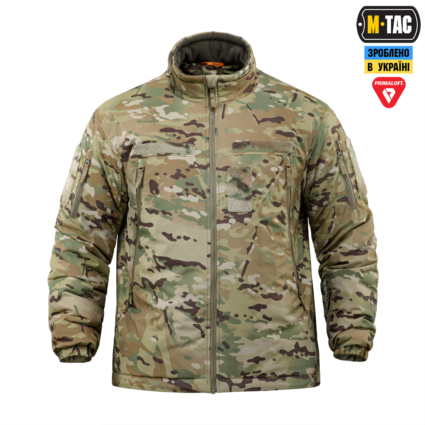 M-Tac куртка зимняя Alpha Combat Pro Primaloft MC — 3