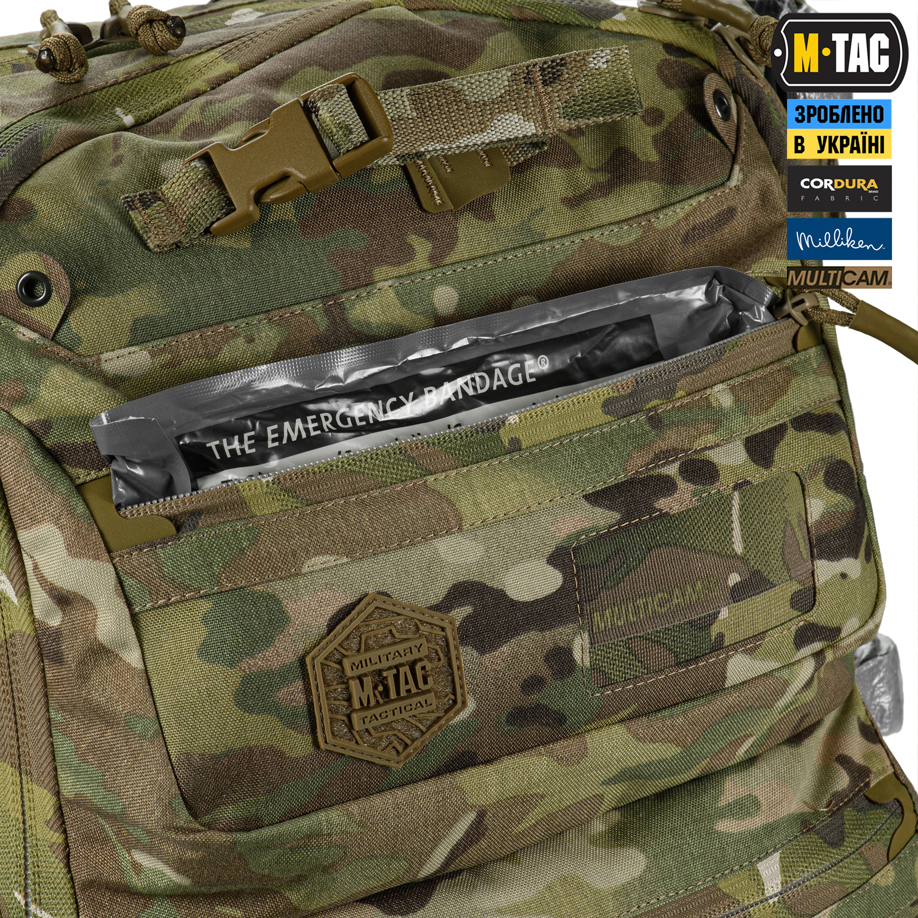M-Tac рюкзак боевого медика Elite Multicam — 30