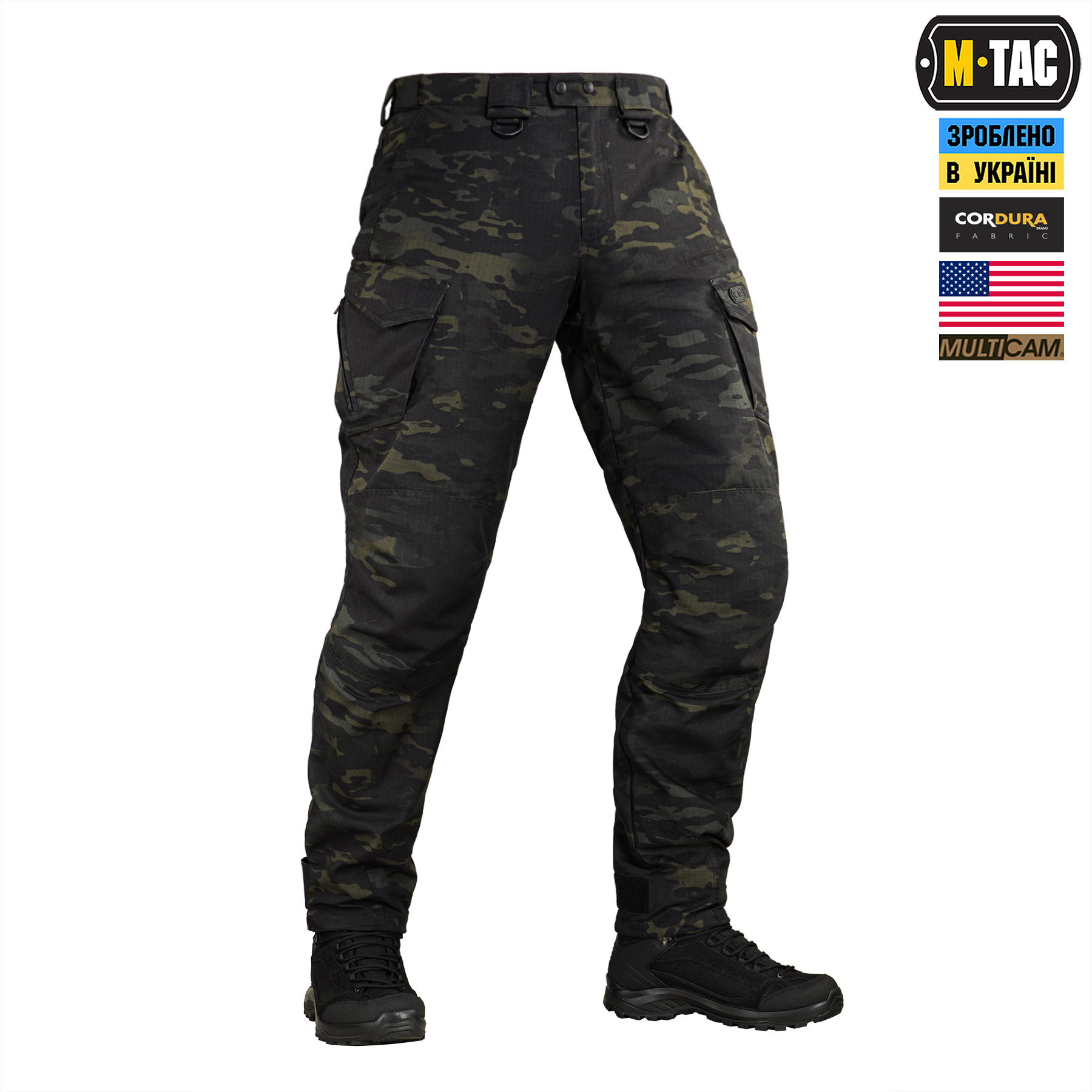 M-Tac брюки Aggressor Elite NYCO Extreme Multicam Black — 4