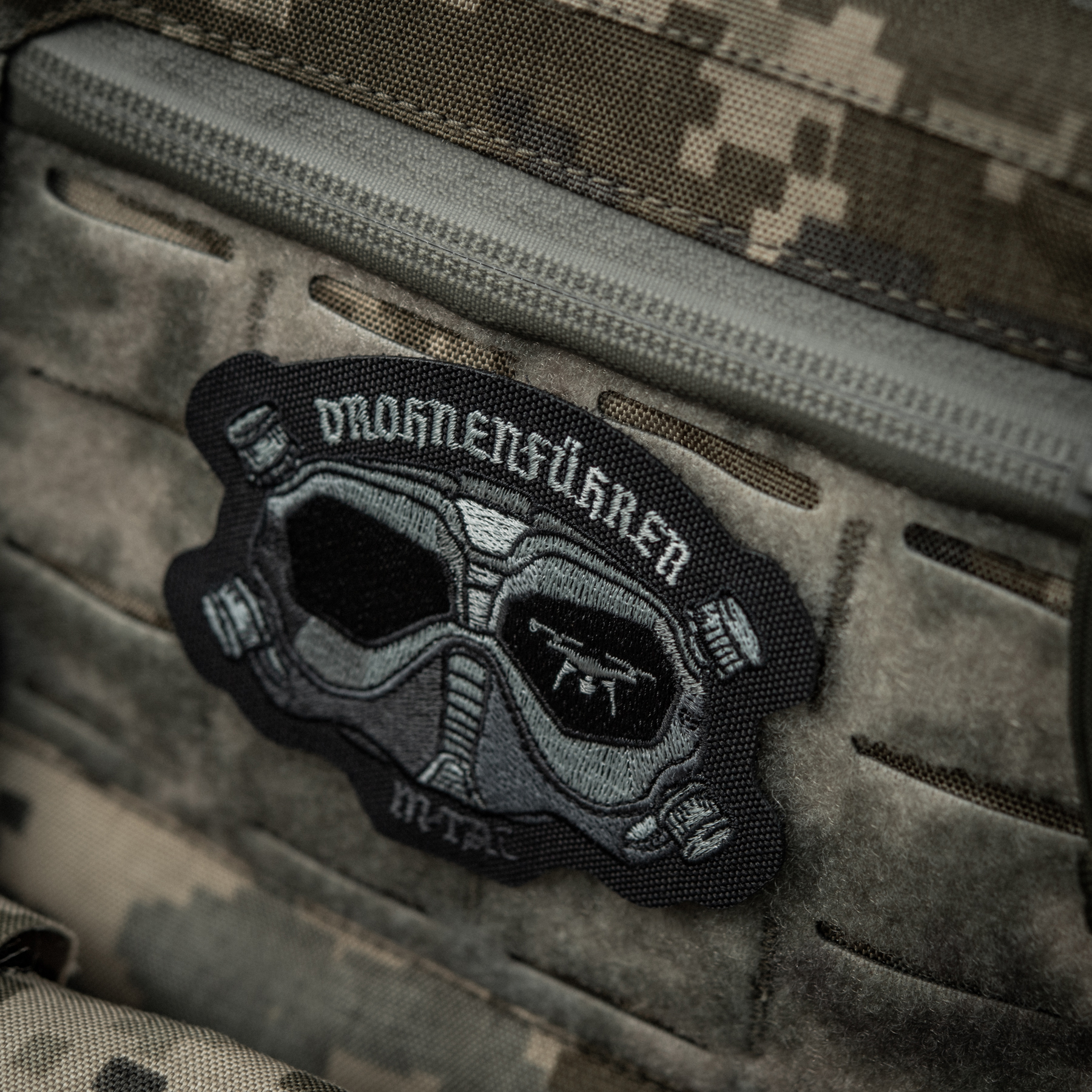 M-Tac нашивка Drohnenführer (вышивка) Black — 9