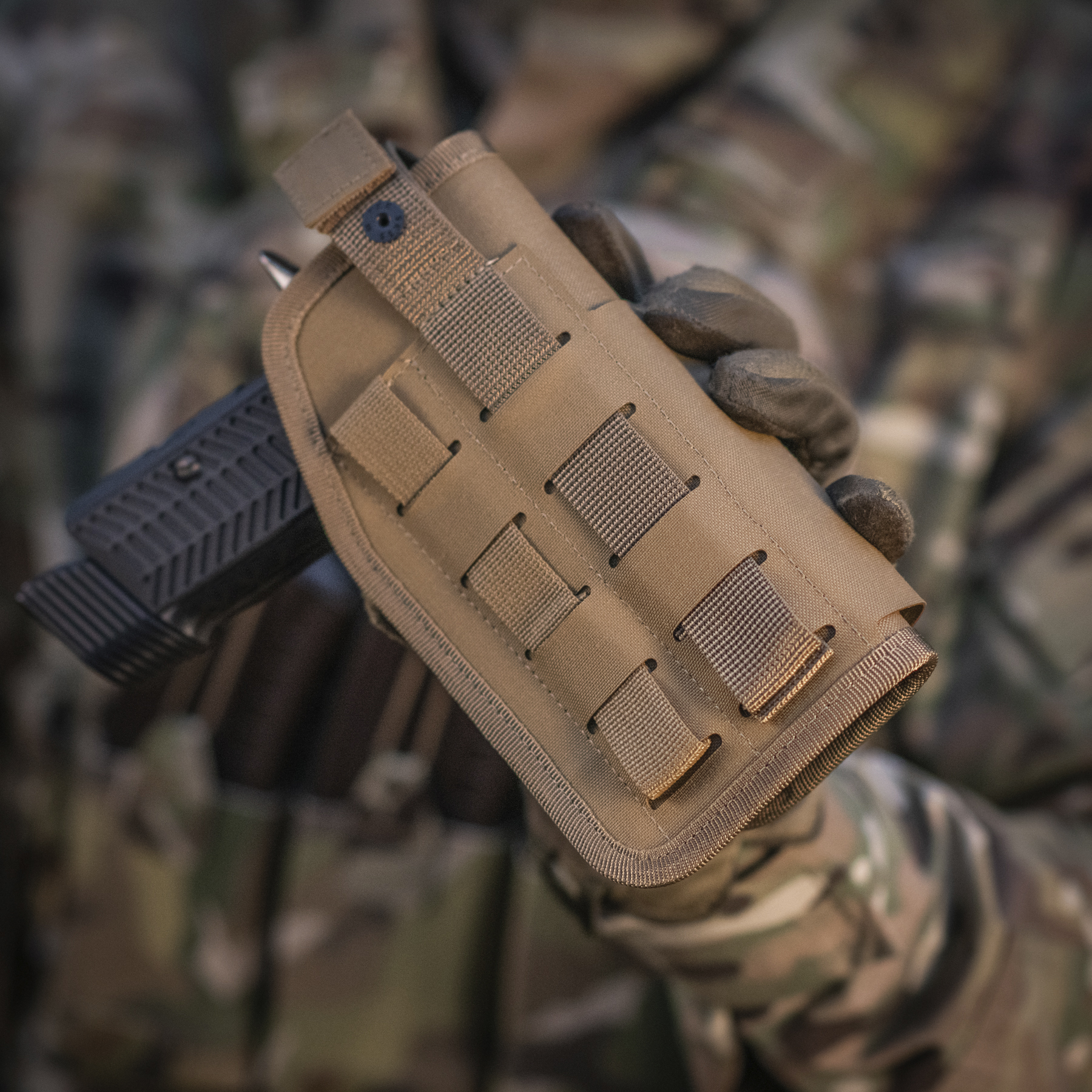 M-Tac кобура универсальная Elite Left Coyote — 23