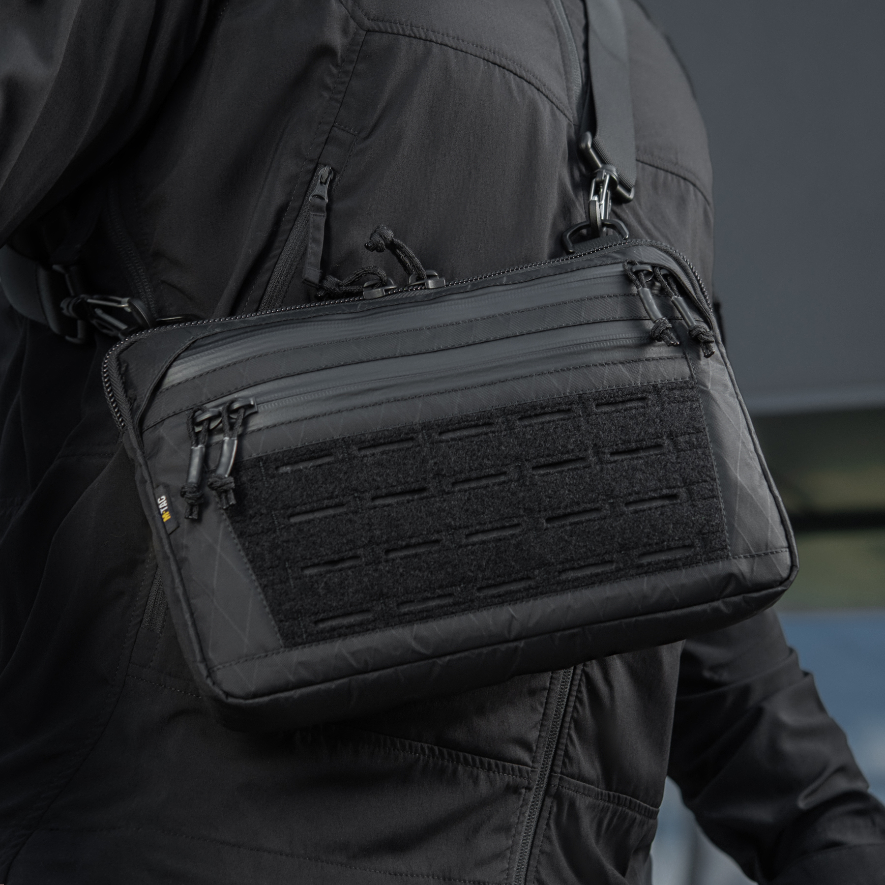 M-Tac сумка Admin Bag Medium X-Pac Elite з липучкою Black — 15