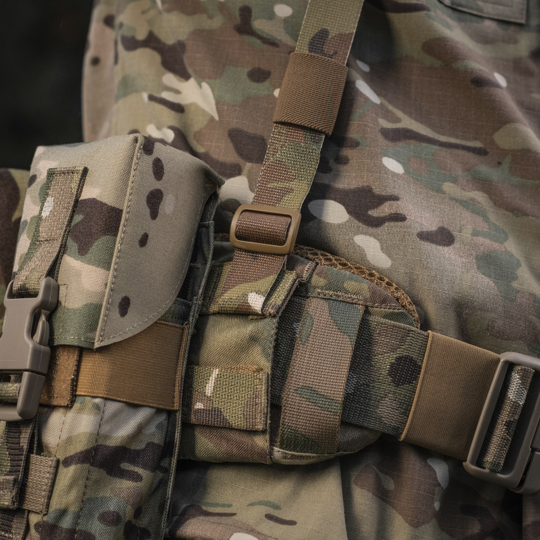 M-Tac ремни плечевые для тактического пояса Elite Multicam — 17