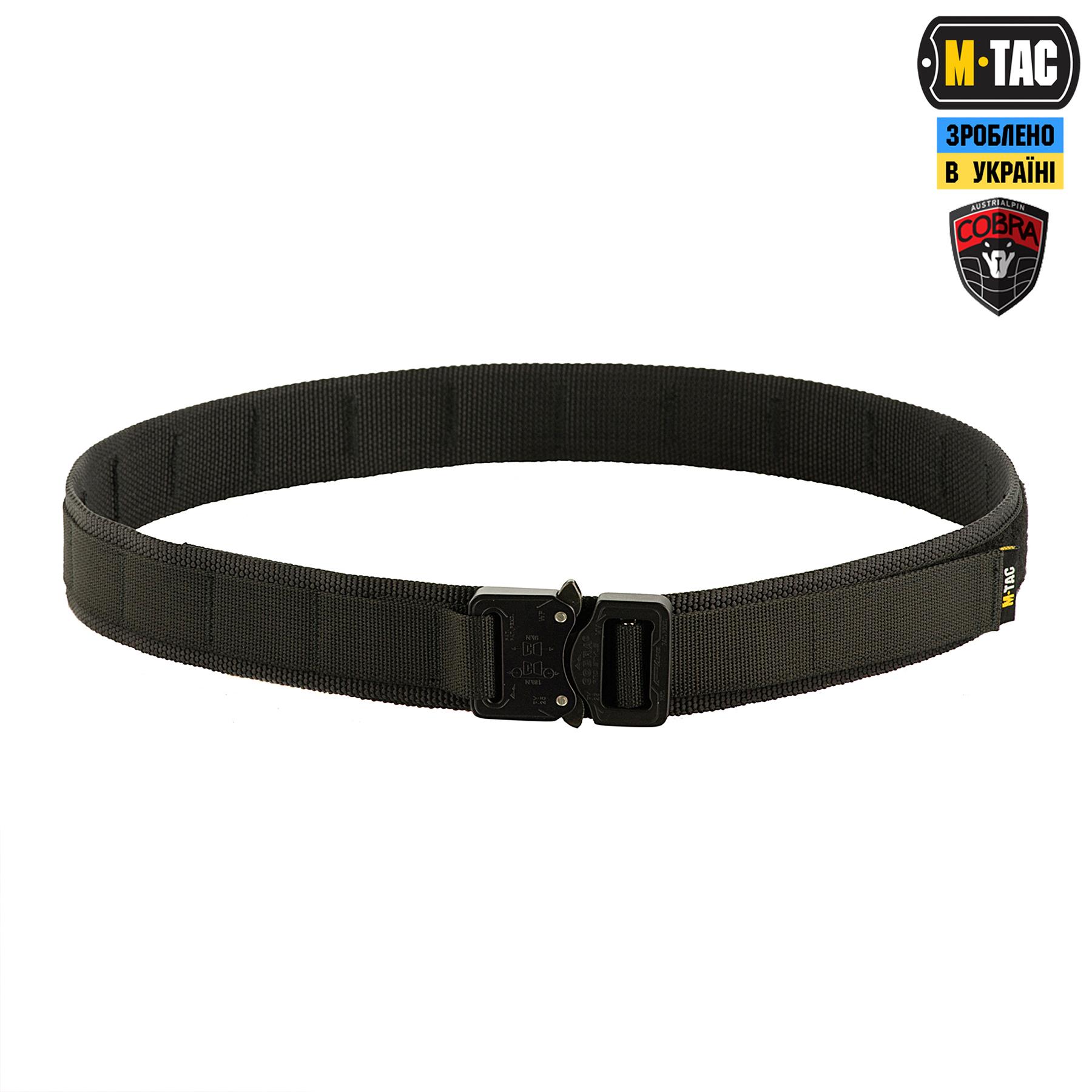 M-Tac ремень Cobra Buckle Belt Gen.II Black — 2