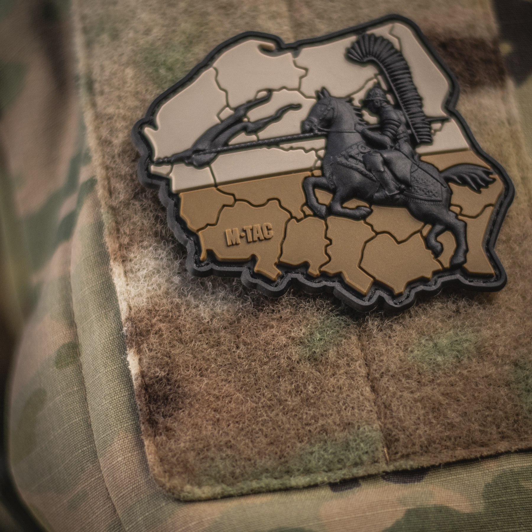M-Tac нашивка Husaria 3D PVC Coyote — 12