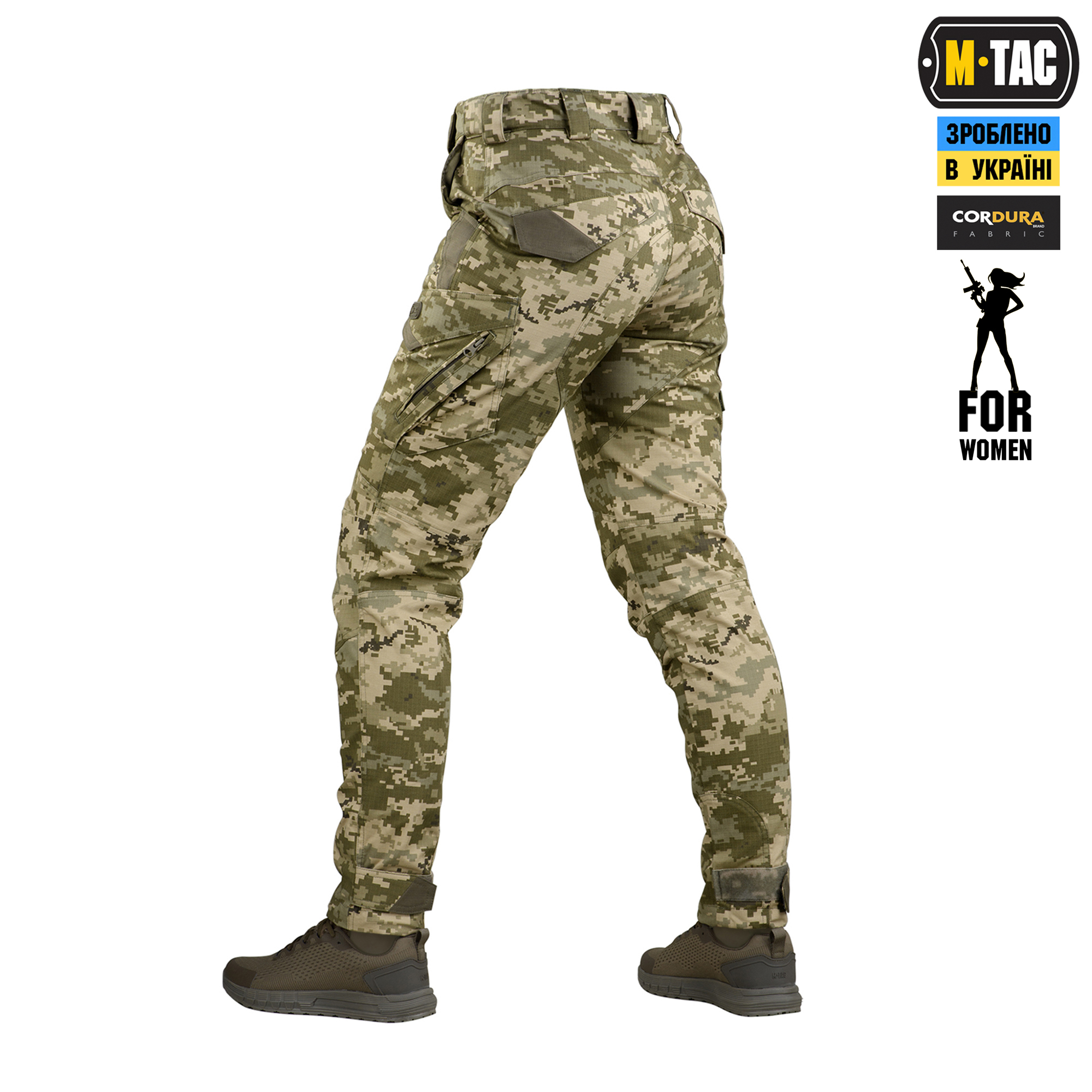 M-Tac брюки Aggressor Lady рип-стоп MM14 — 5