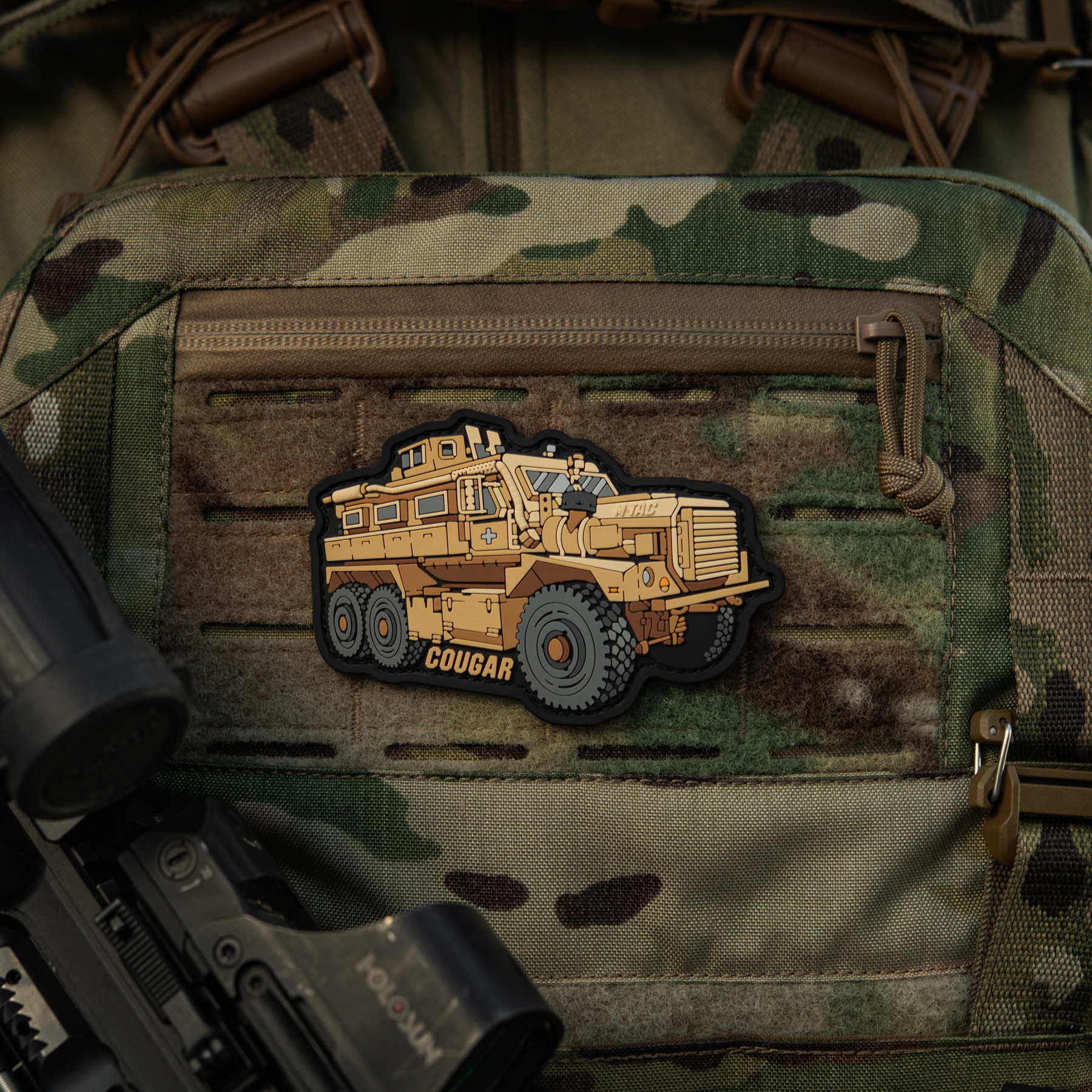 M-Tac нашивка Cougar (PVC) — 3