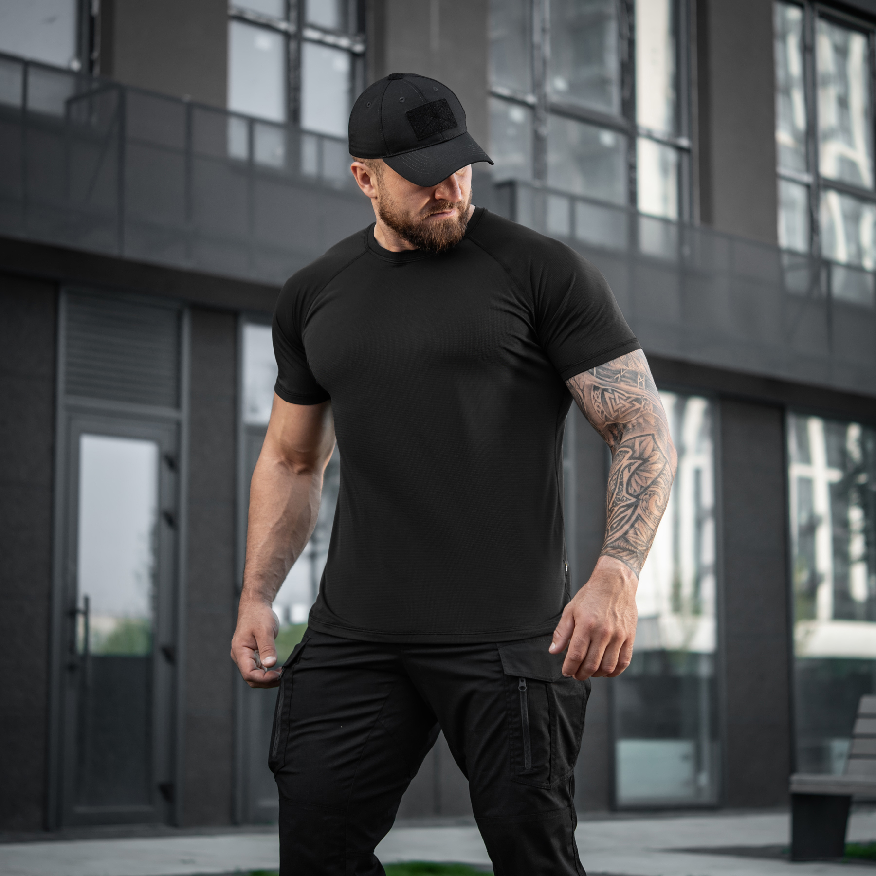 M-Tac футболка реглан Summer Vent Black — 19