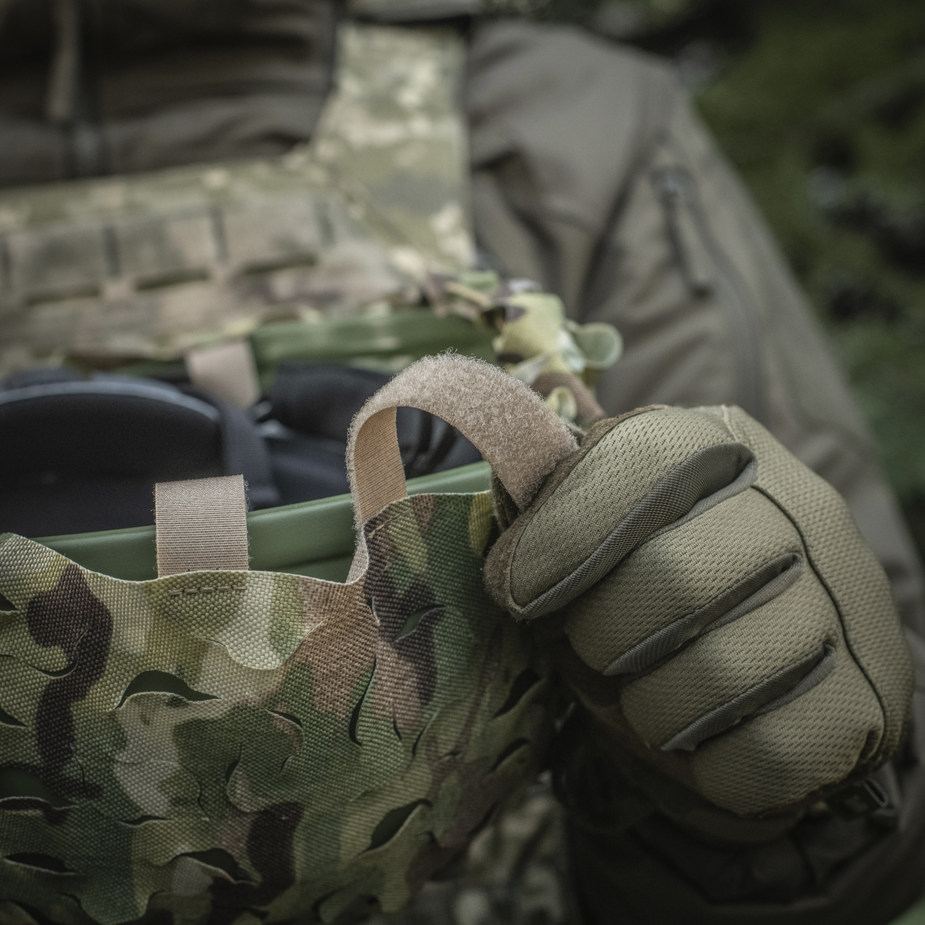 M-Tac кавер на шлем Вільха Multicam — 17