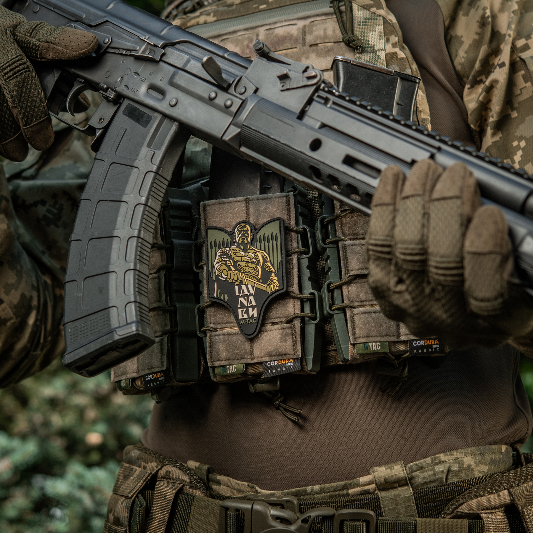 M-Tac нашивка Святослав PVC olive — 11