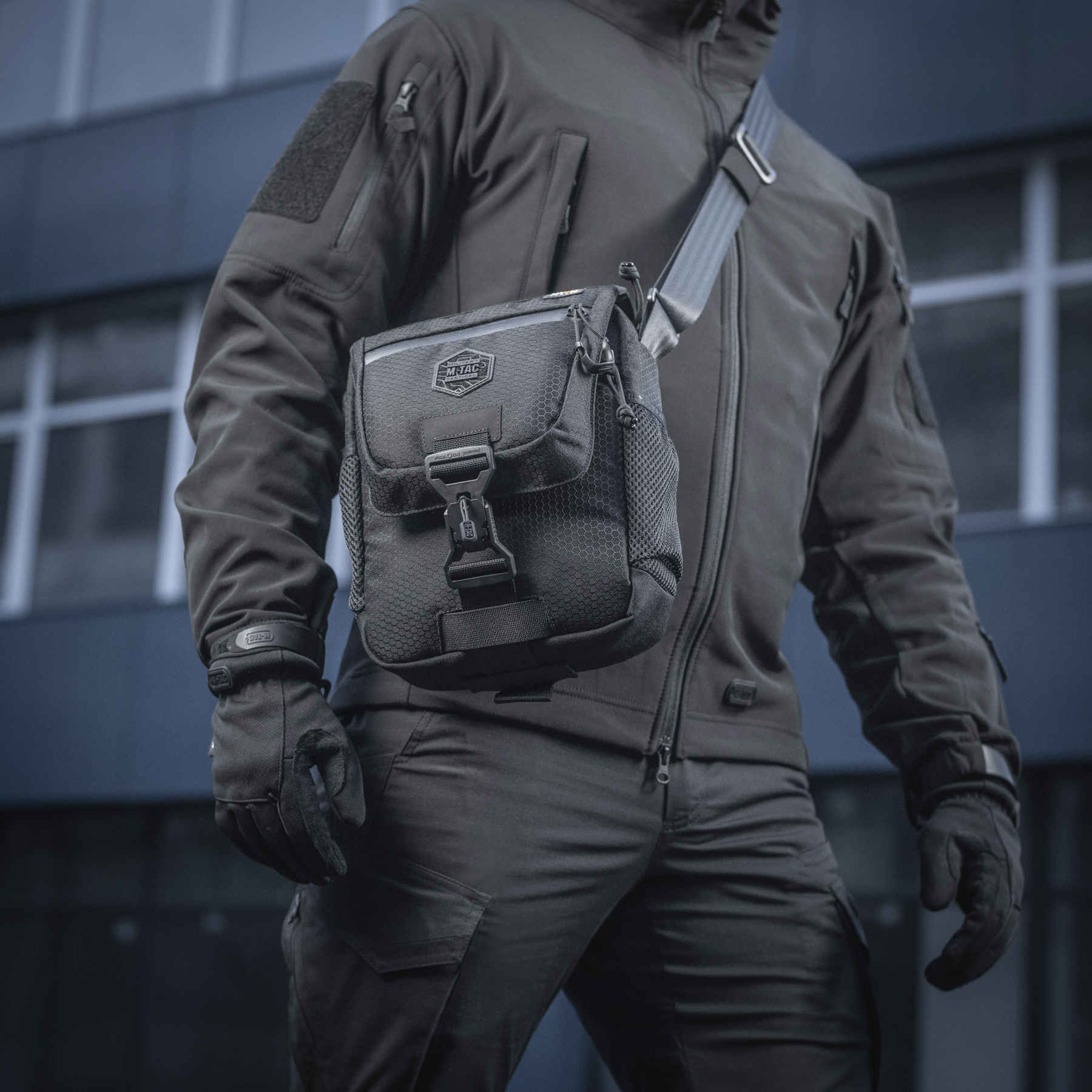 M-Tac сумка Satellite Magnet Bag Gen.II Elite Hex Black — 18