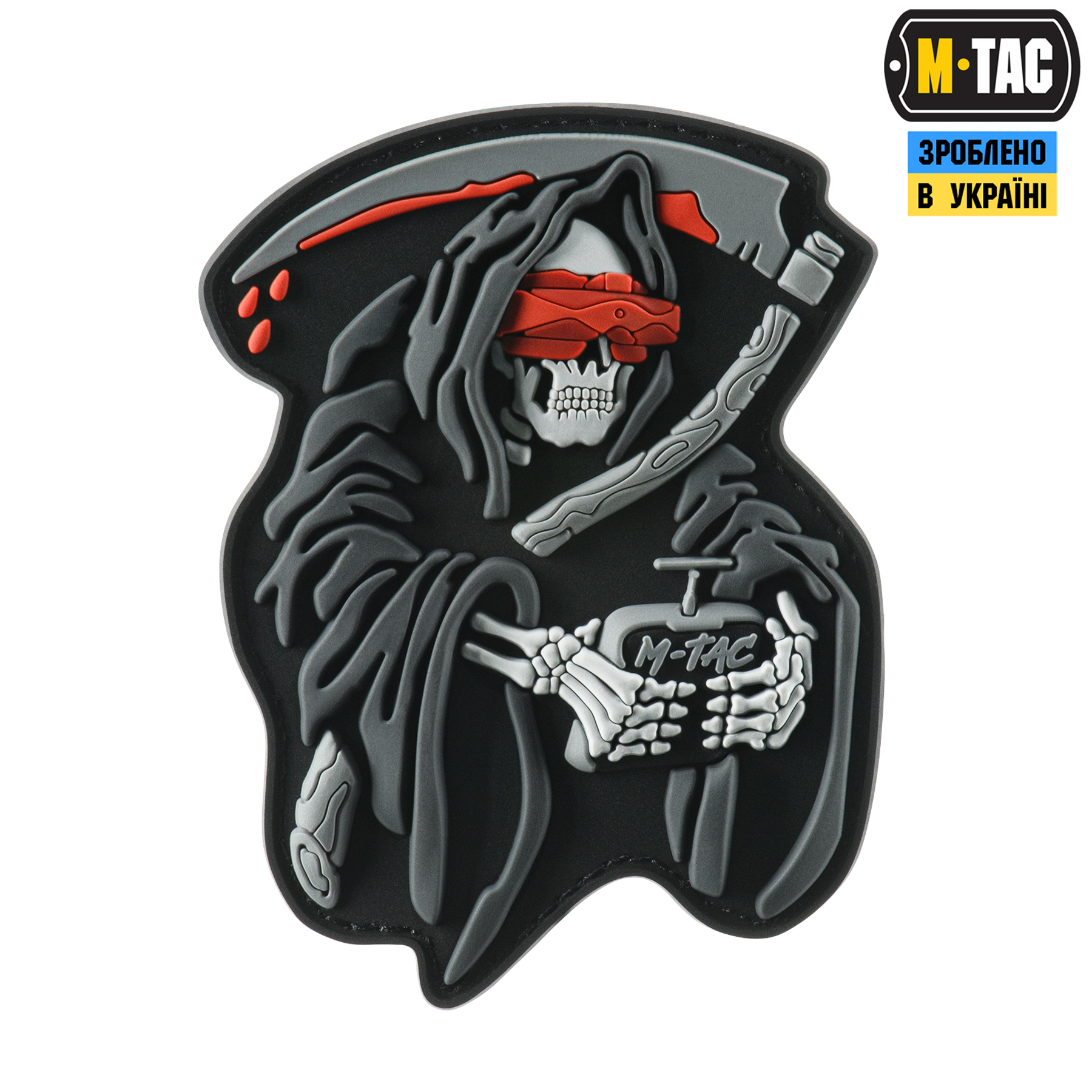 M-Tac нашивка FPV Operator PVC Black/Grey — 2