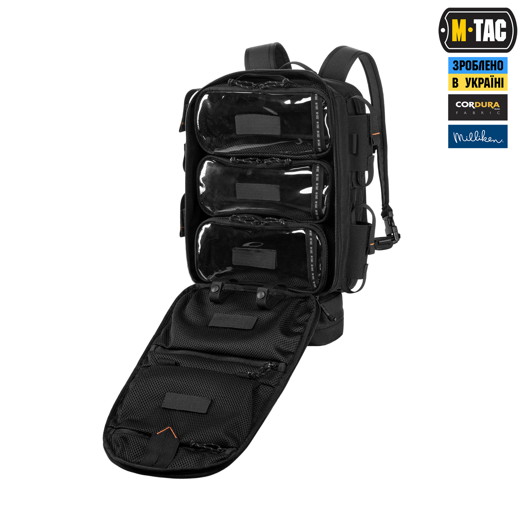 M-Tac рюкзак боевого медика Elite Black — 15