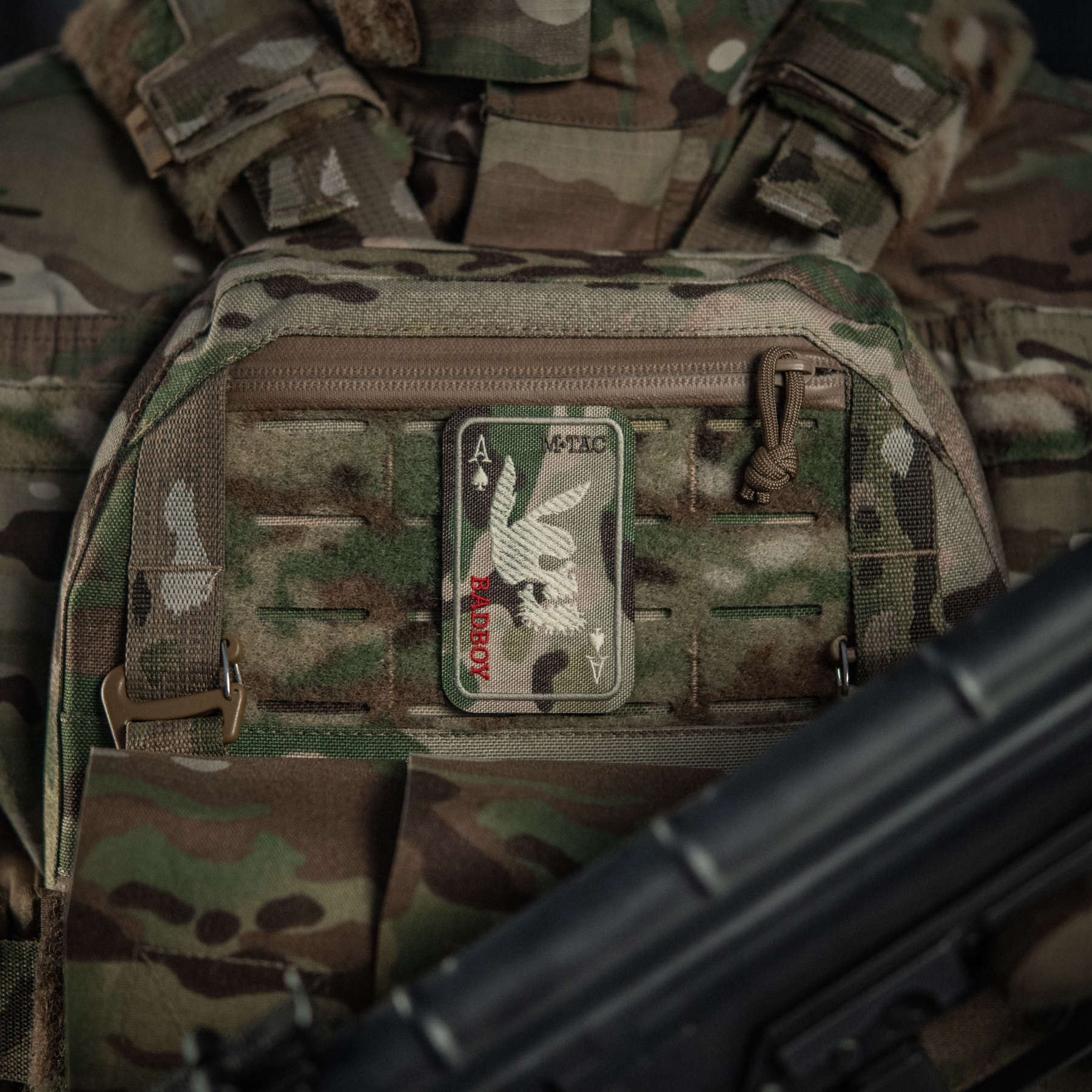 M-Tac нашивка Bad Boy (вишивка) Multicam — 7