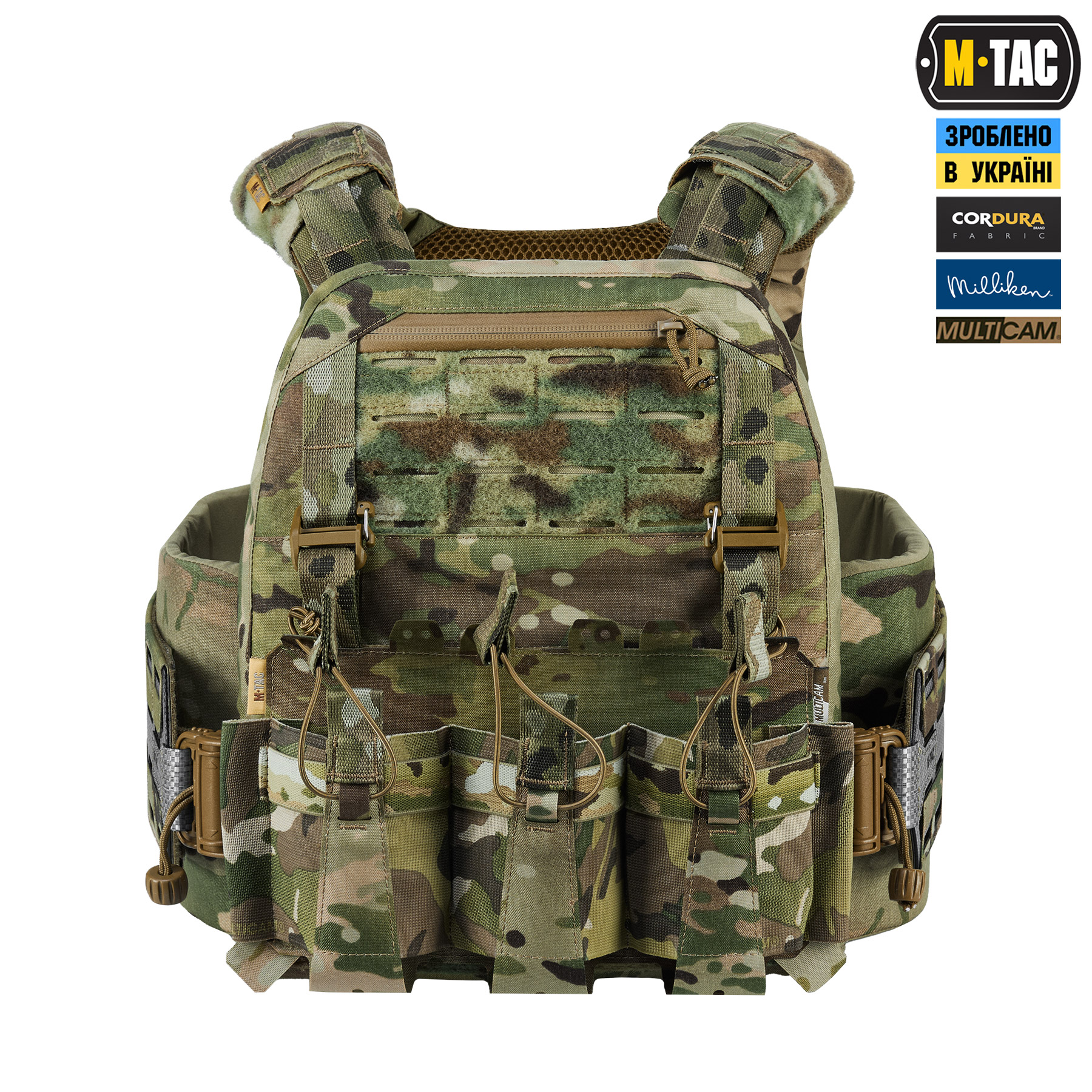 M-Tac плитоноска Cuirass Tiger Elite (розмір плити L) Multicam — 3