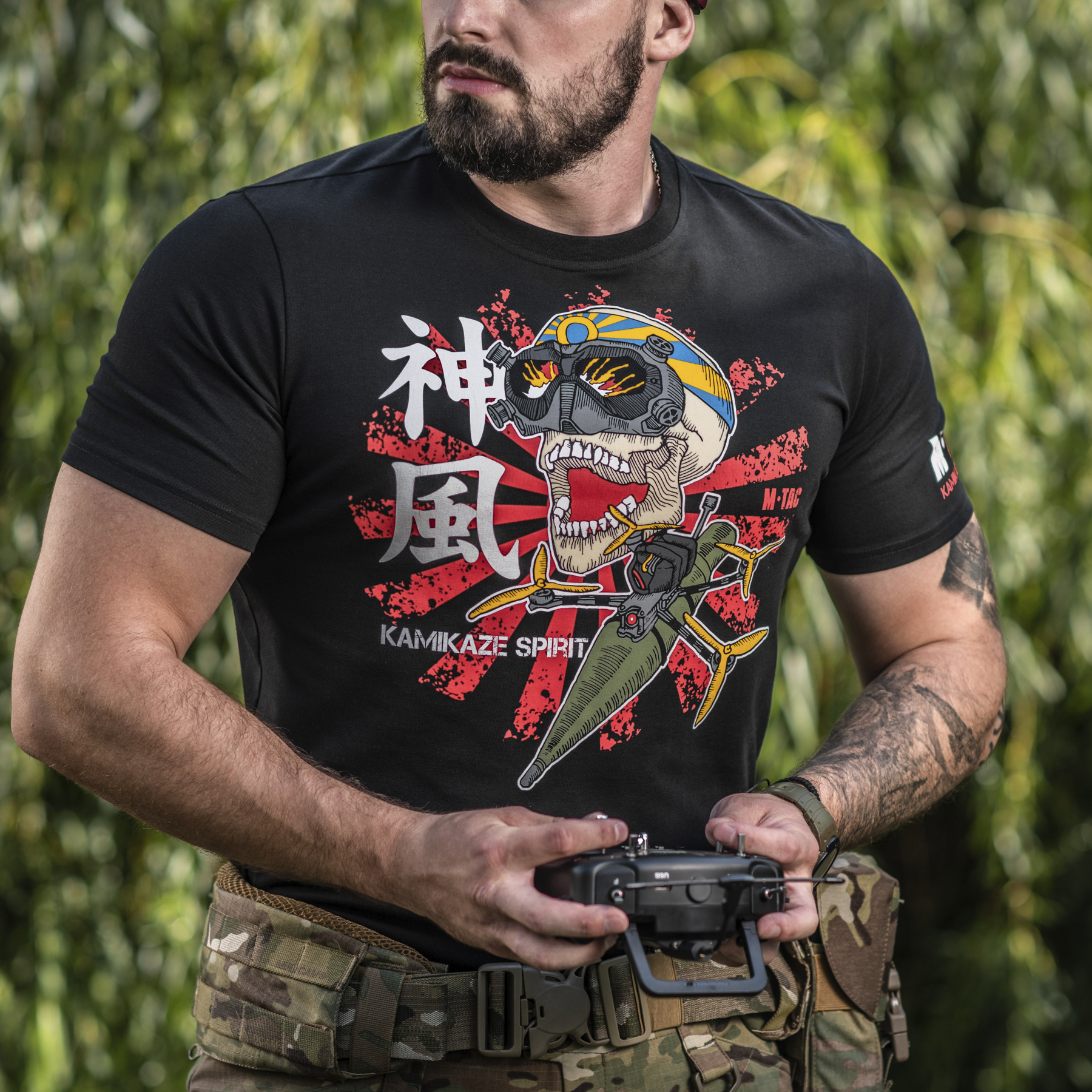 M-Tac футболка Kamikaze Spirit Black — 12