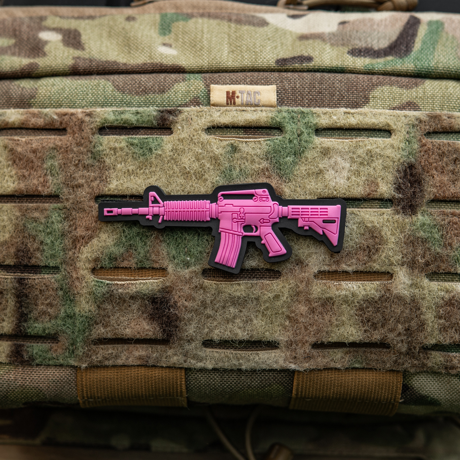 M-Tac нашивка M4A1 3D PVC Pink — 11