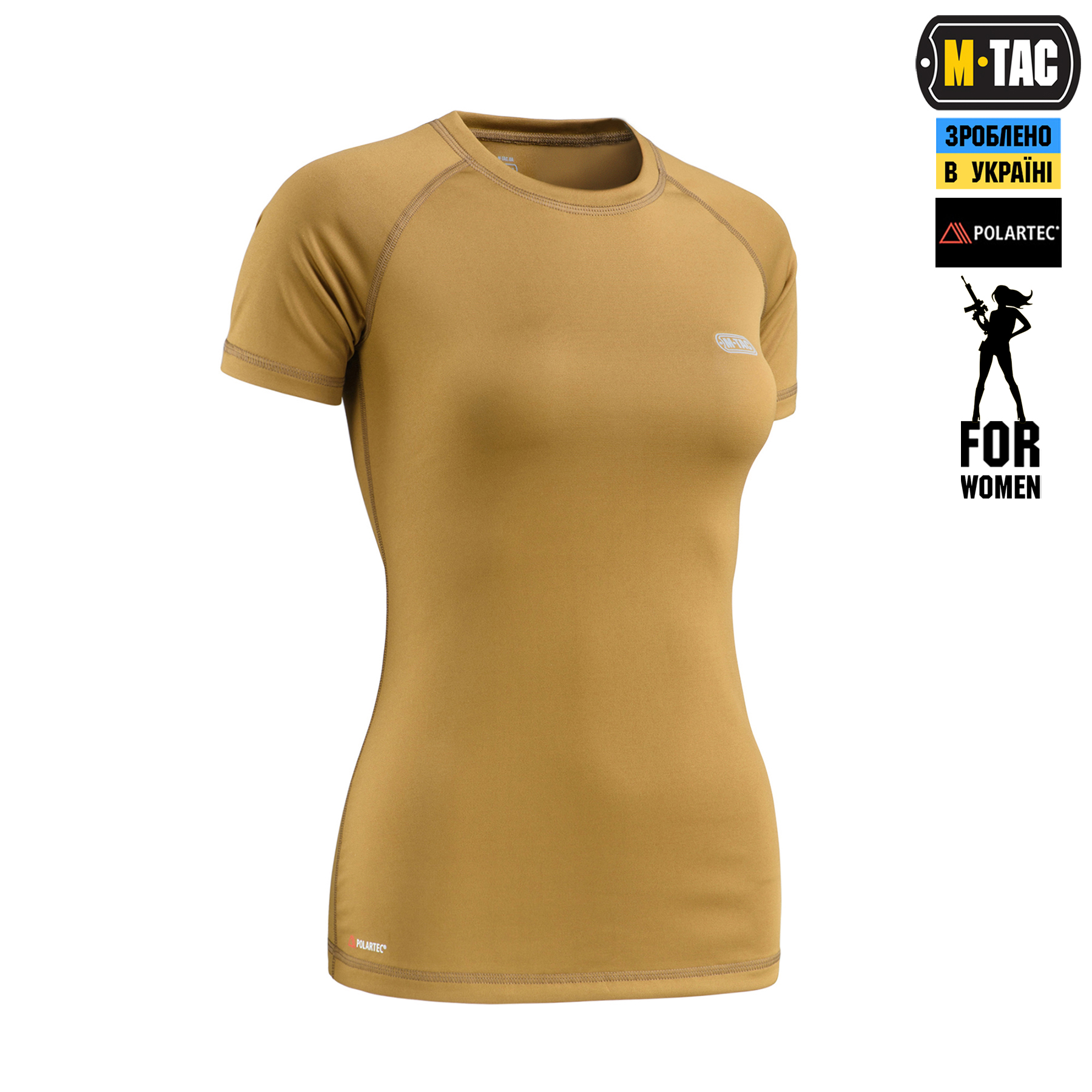 M-Tac футболка Ultra Light Polartec Lady Coyote — 4