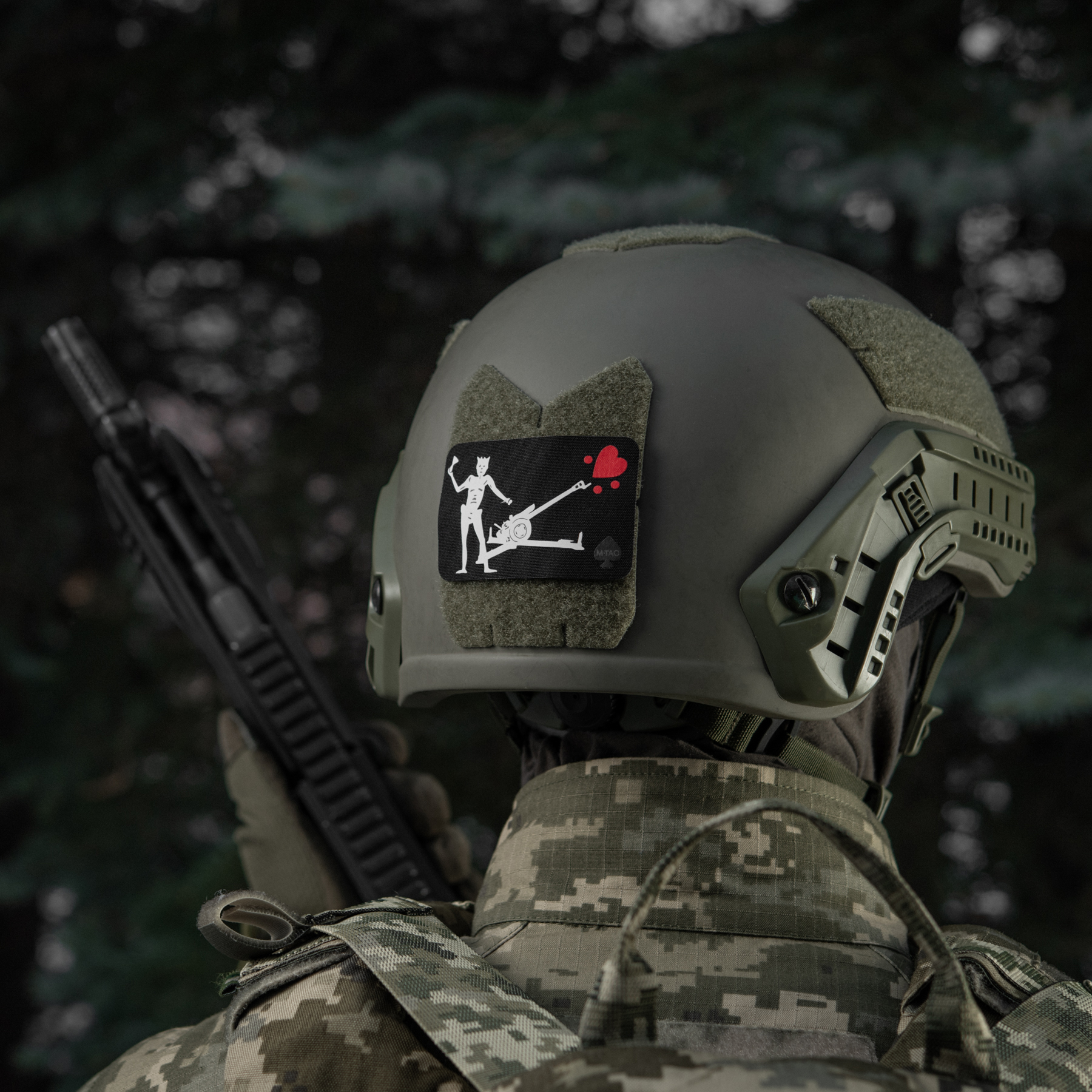 M-Tac нашивка прапор Чорна Борода Д-30 Black — 13