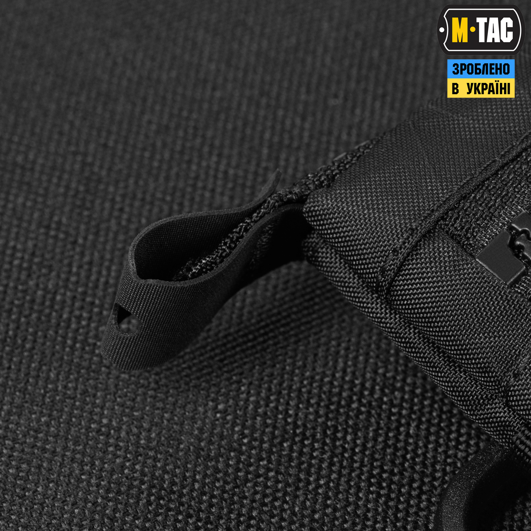 M-Tac кошелек горизонтальный с карабином X-Pac Elite Black — 11