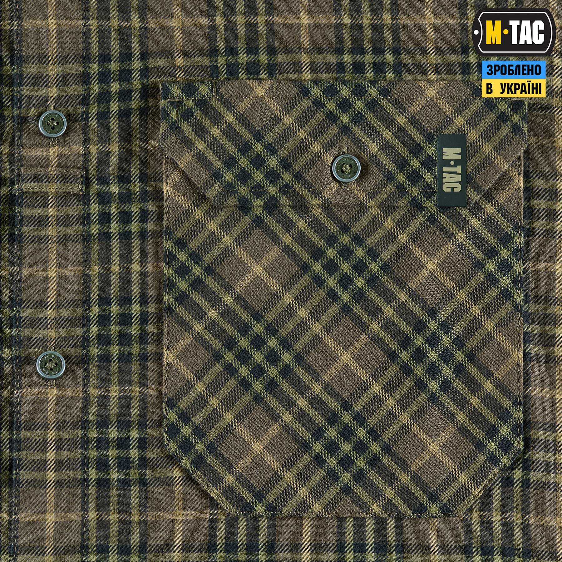 M-Tac рубашка Lumberjack Cotton Shirt Black/МС — 6