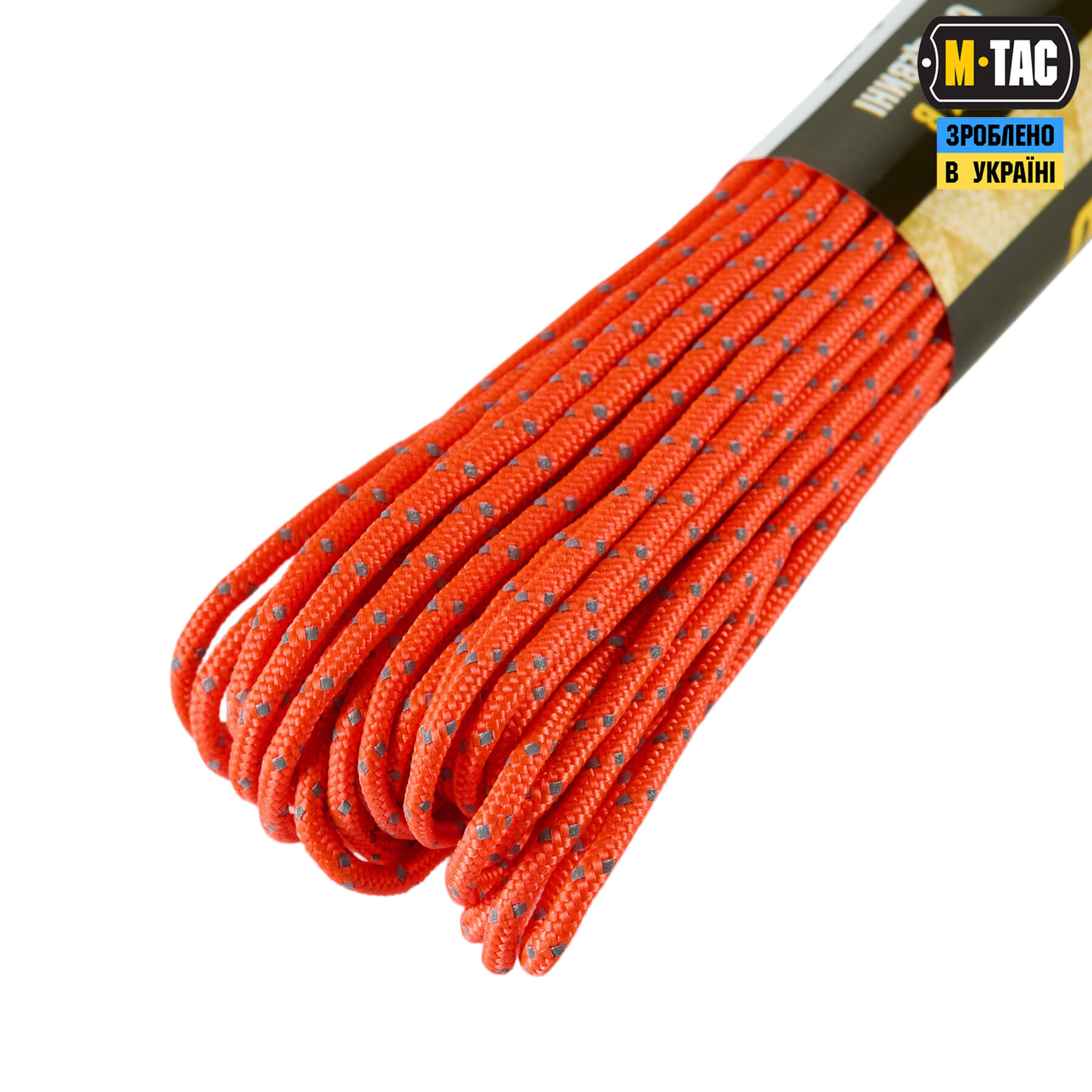 M-Tac паракорд Minicord 15m Reflective Safety Orange — 4