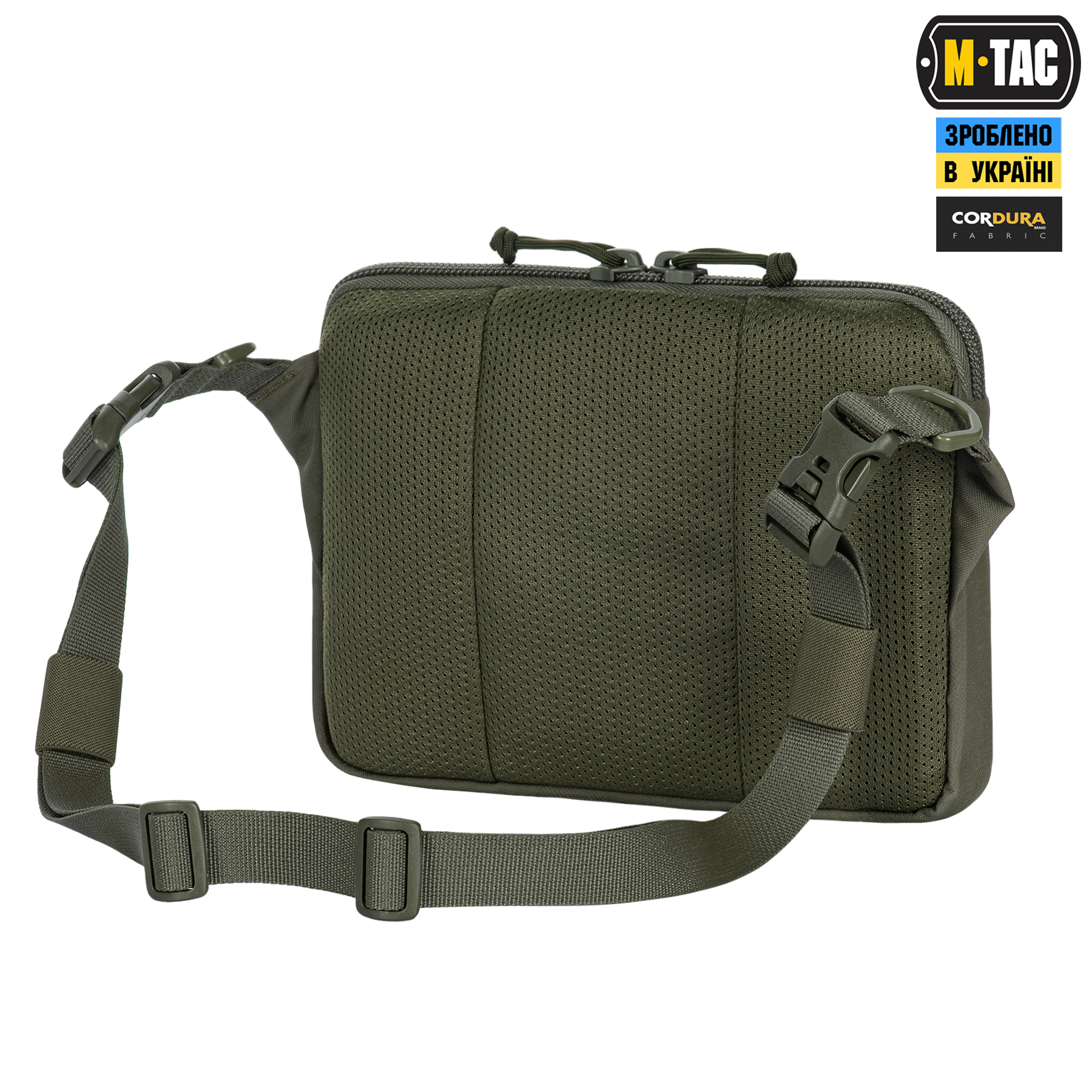M-Tac сумка Admin Bag Elite с липучкой Ranger Green — 5