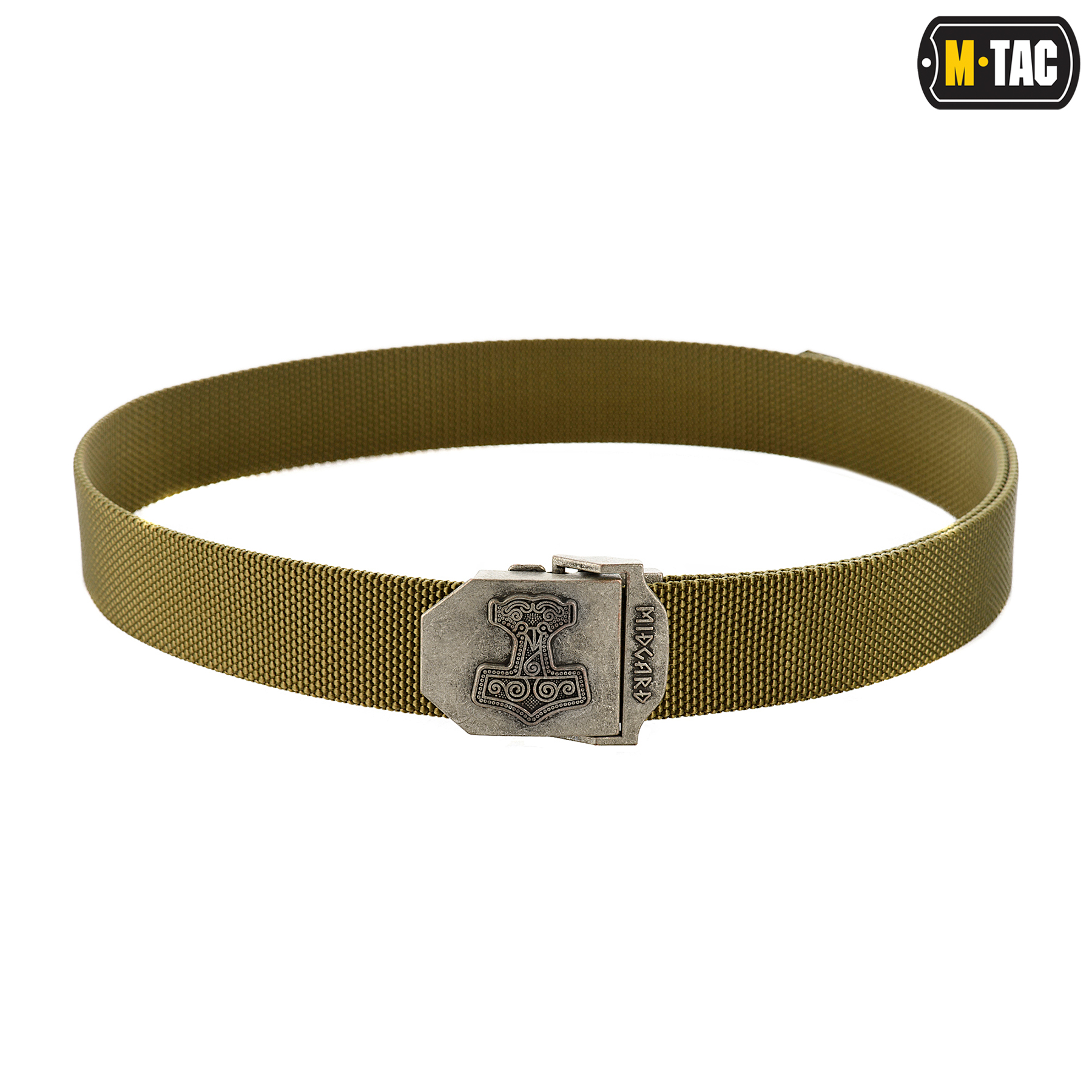 M-Tac ремень Молот Тора Olive — 3