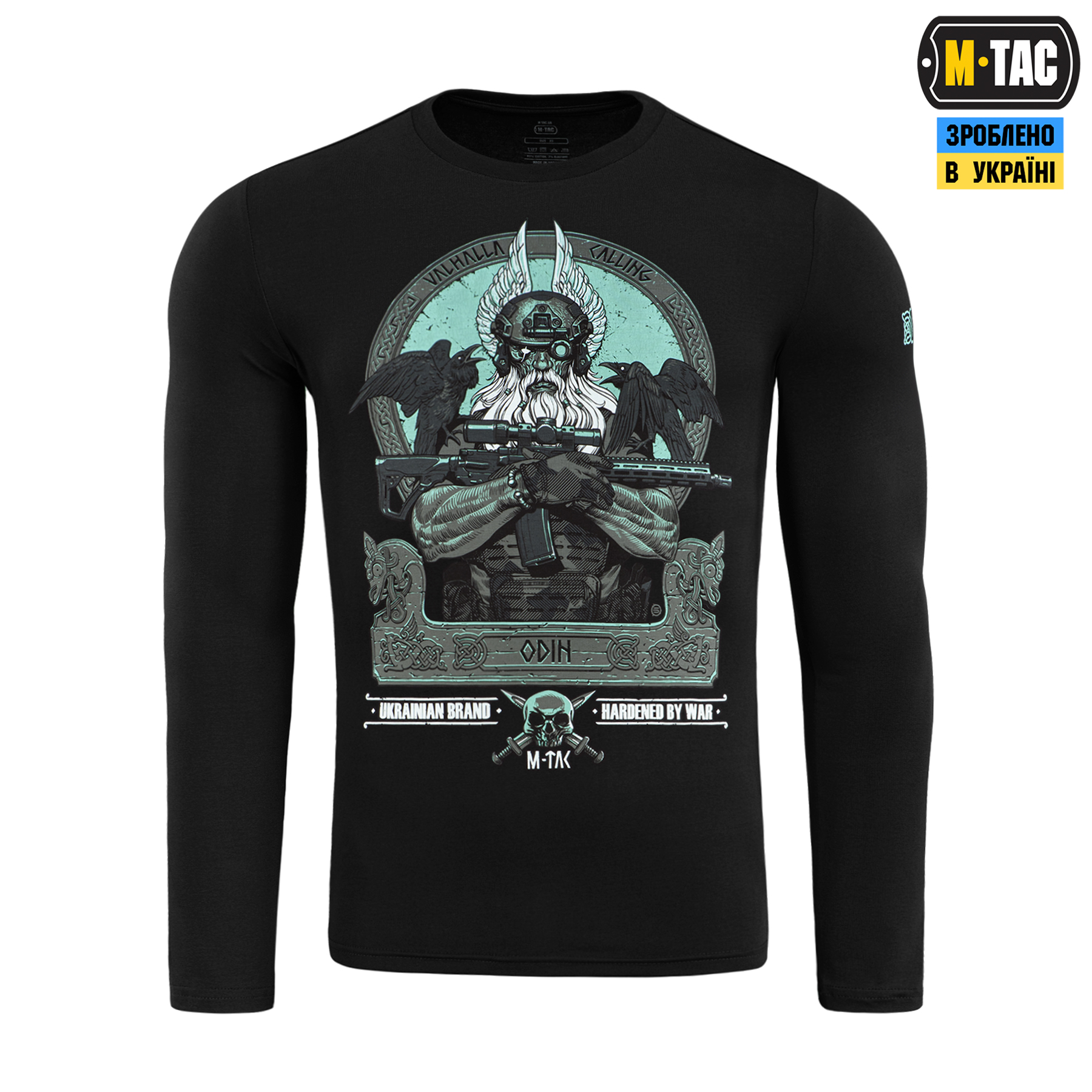 M-Tac футболка Odin Mystery длинный рукав Black — 3