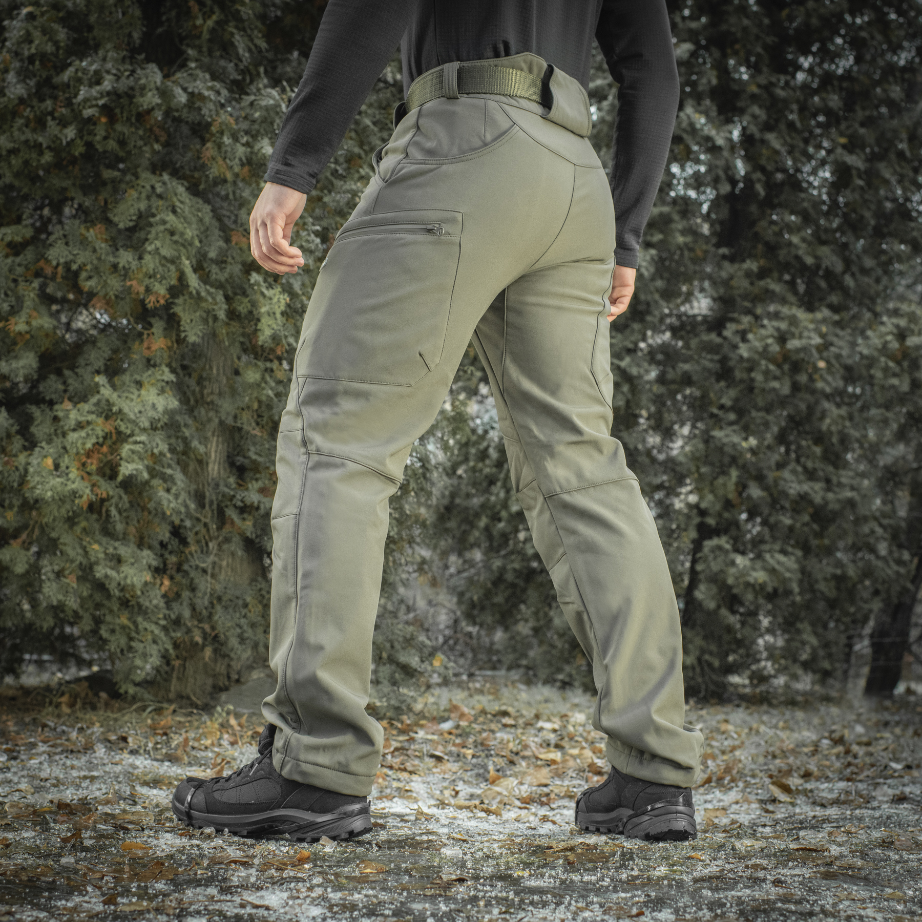 M-Tac брюки Soft Shell Winter Olive — 8