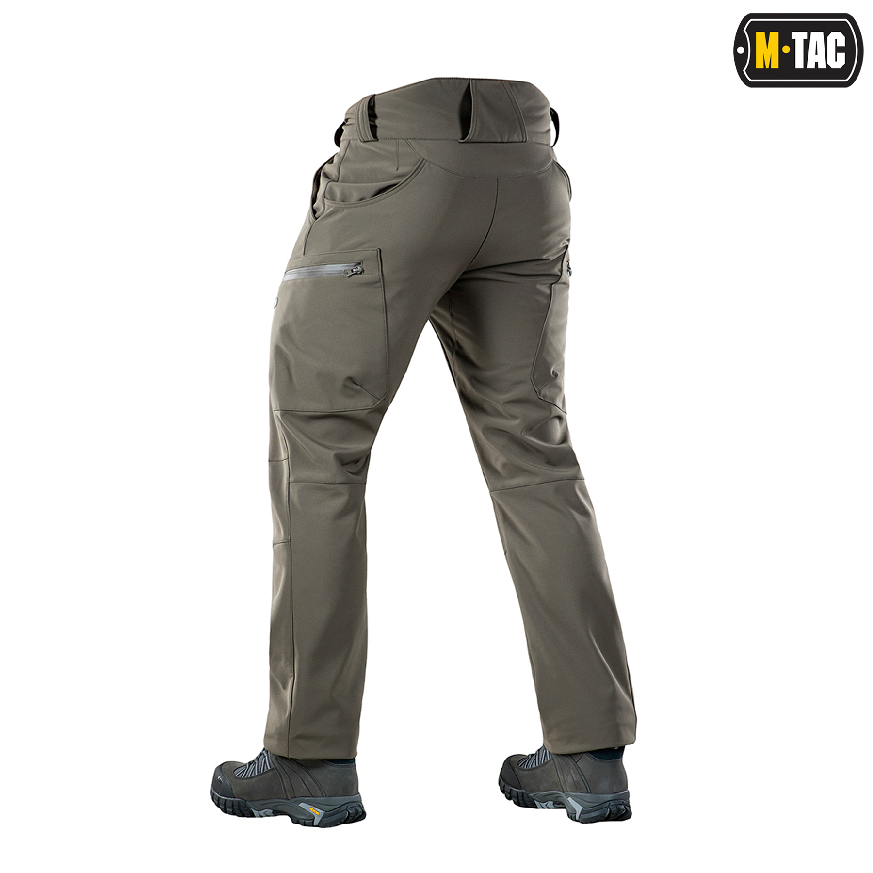 M-Tac брюки Soft Shell Winter Olive — 5