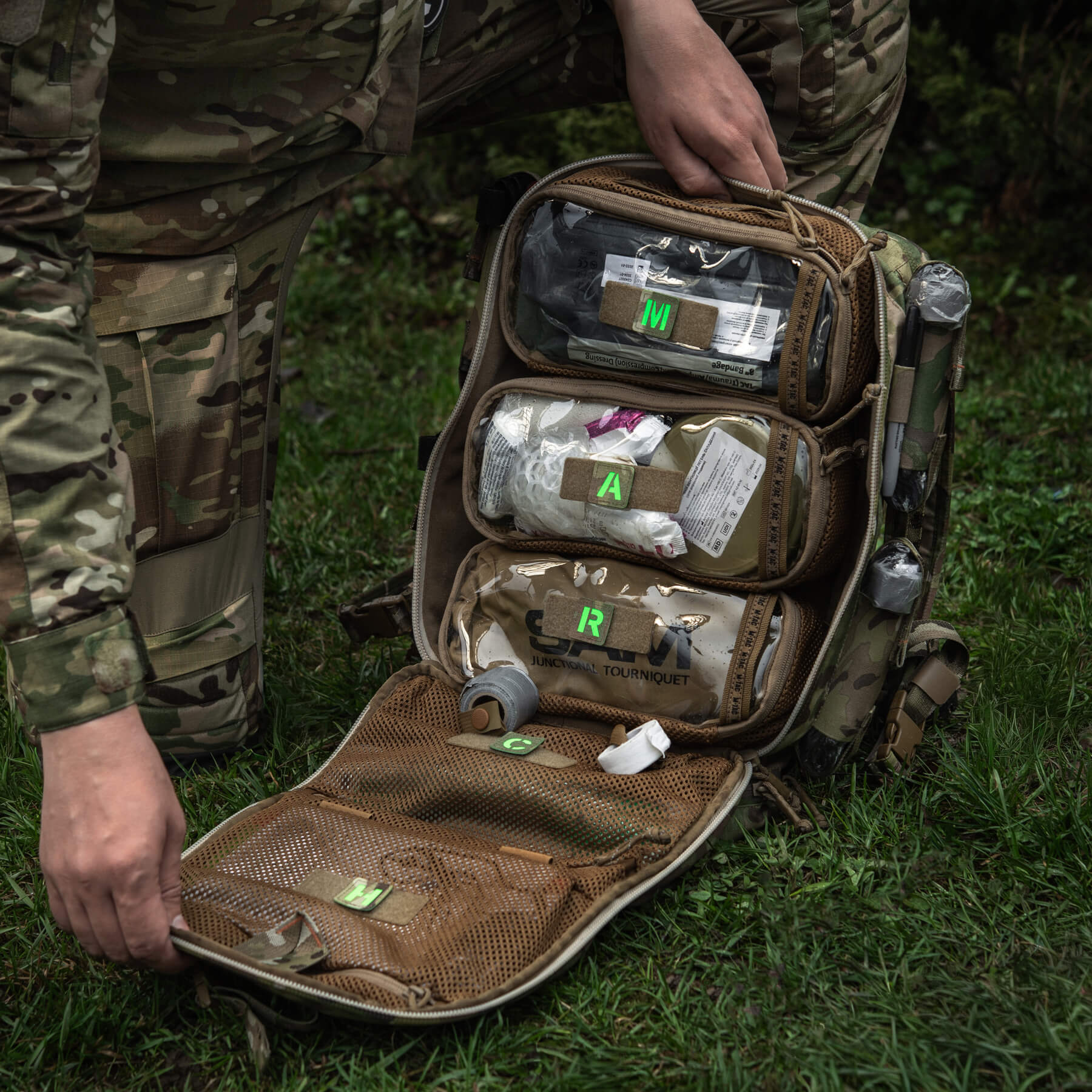 M-Tac нашивка MARCH Multicam/Green/GID — 12