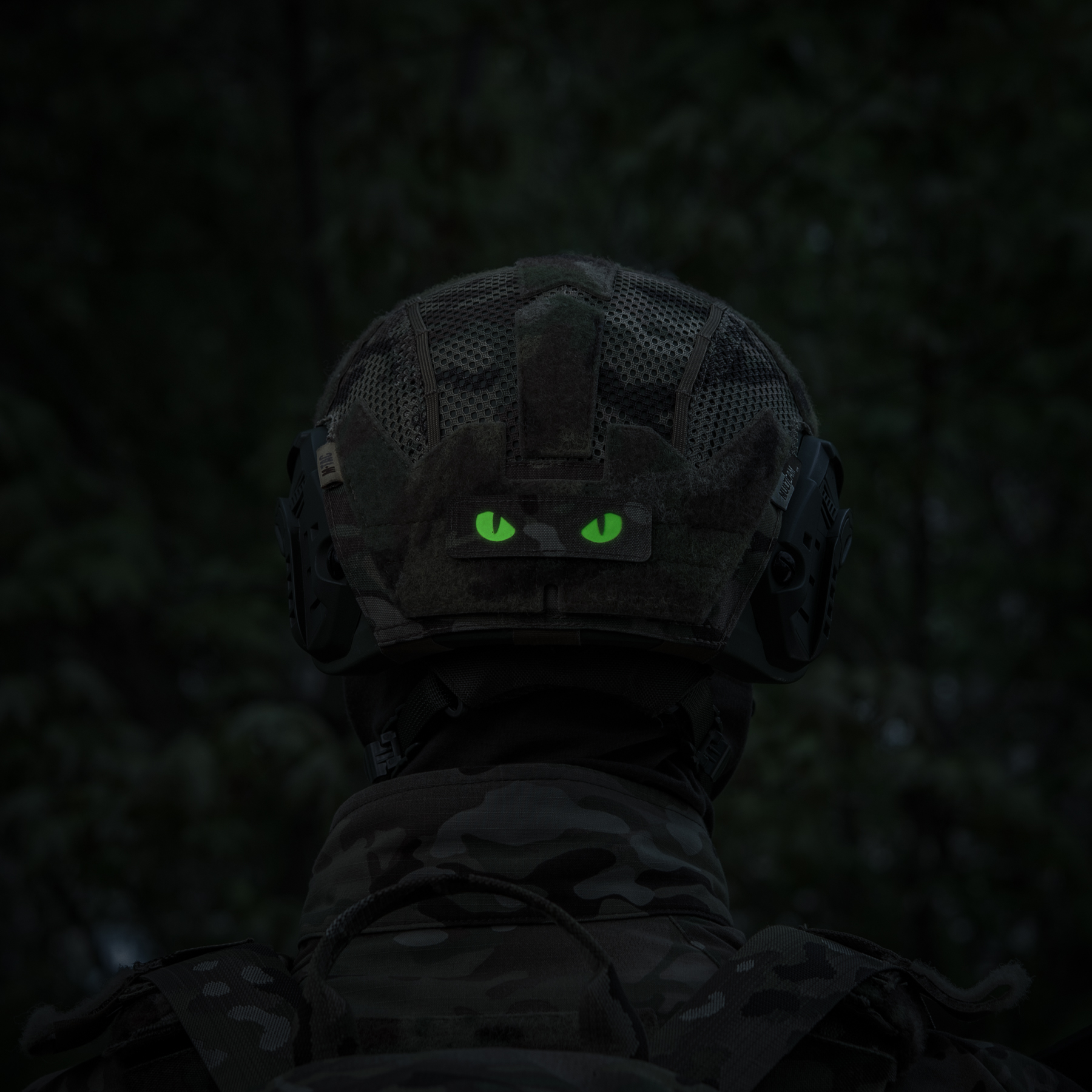 M-Tac нашивка Cat Eyes Laser Cut Multicam/Green/GID — 6