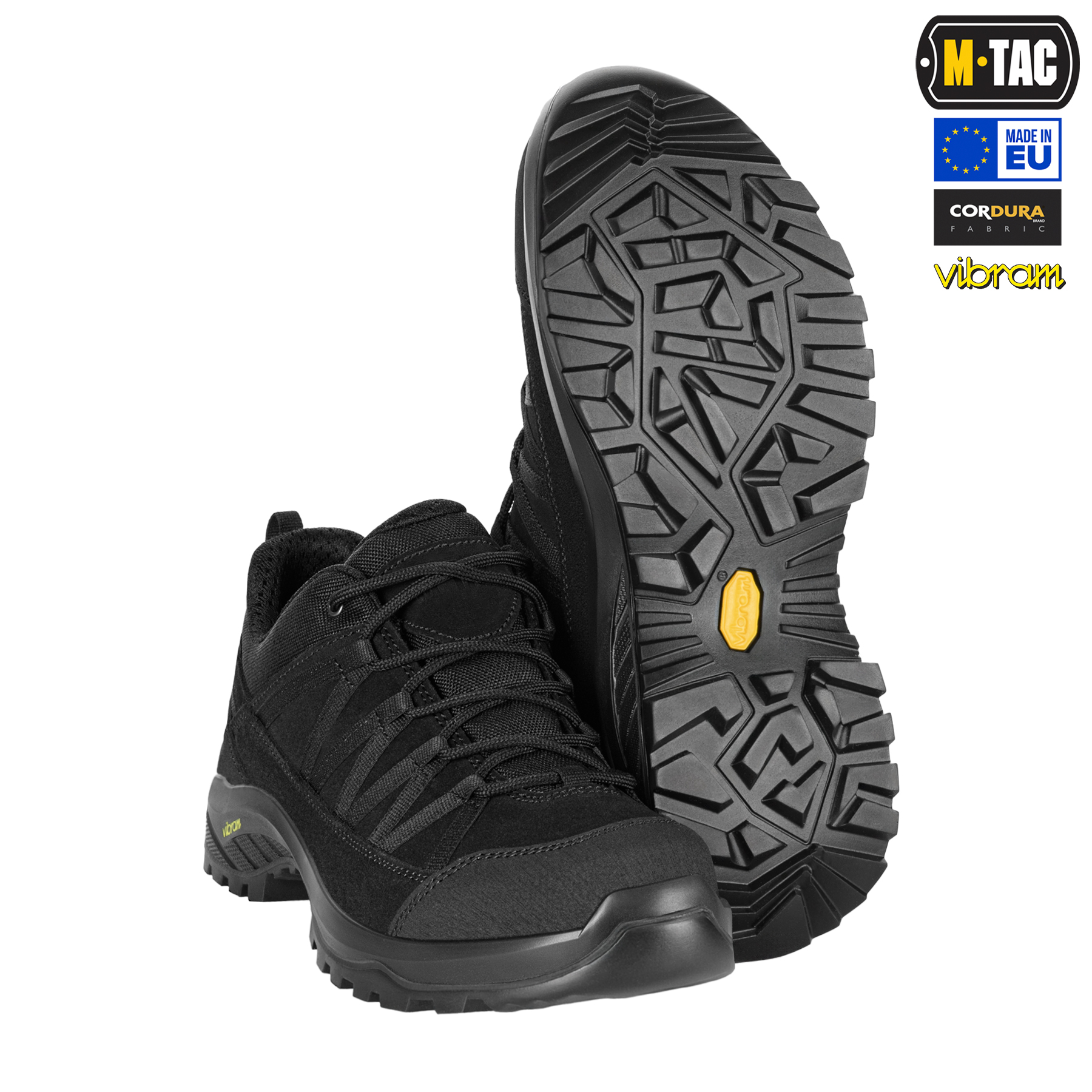 M-Tac кроссовки тактические Combat Pro Line Black — 3