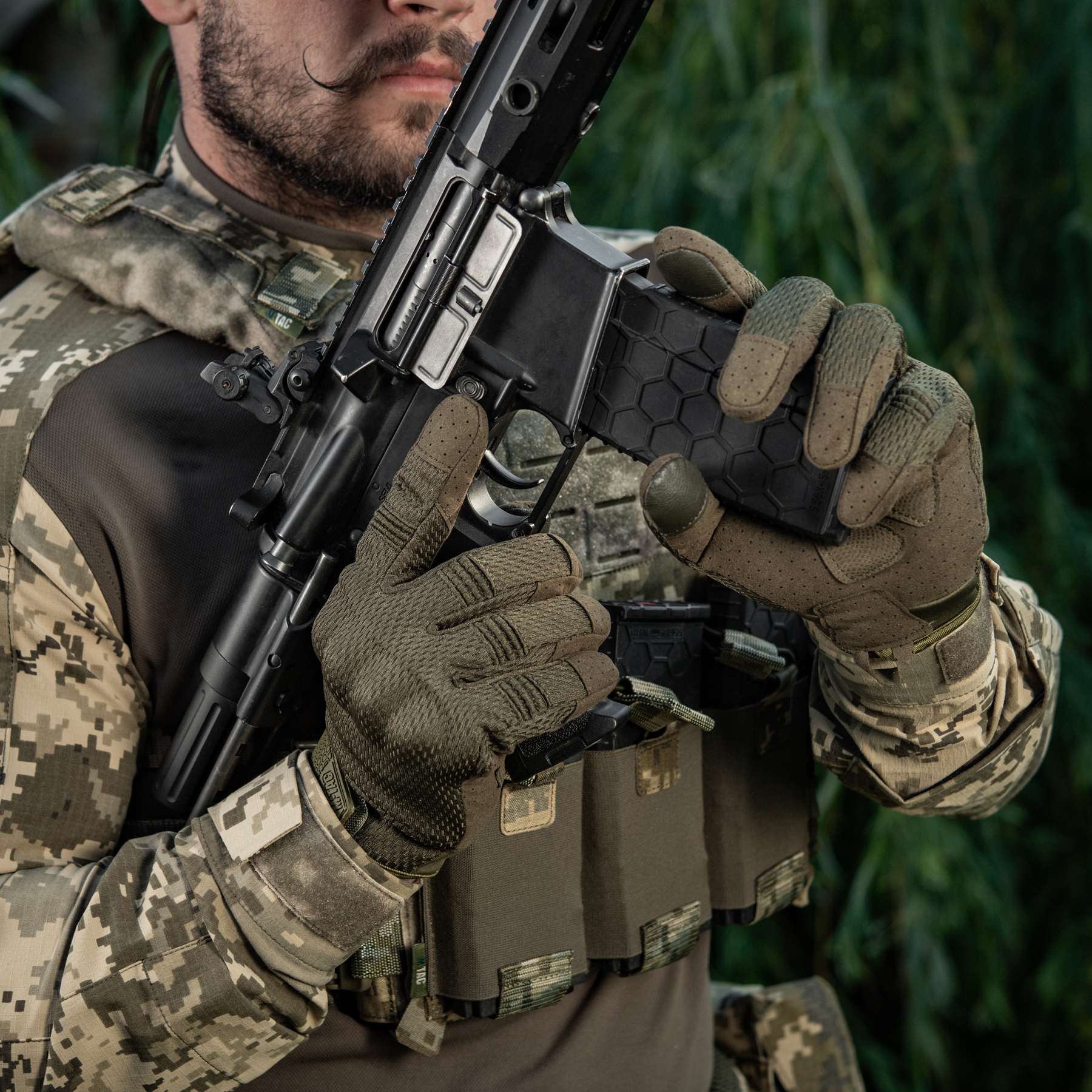 M-Tac перчатки A30 Olive — 9