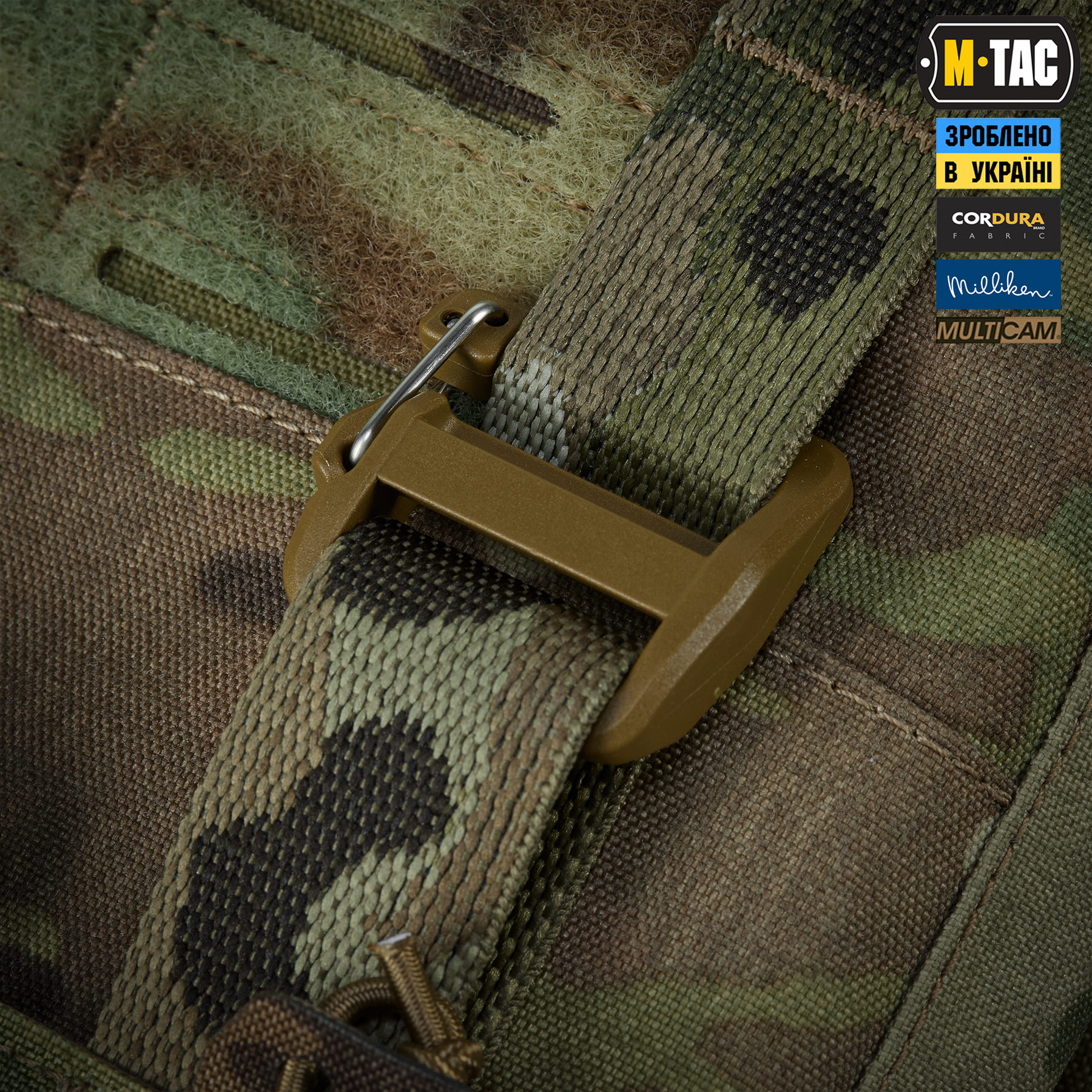 M-Tac плитоноска Cuirass Tiger Elite (розмір плити L) Multicam — 9