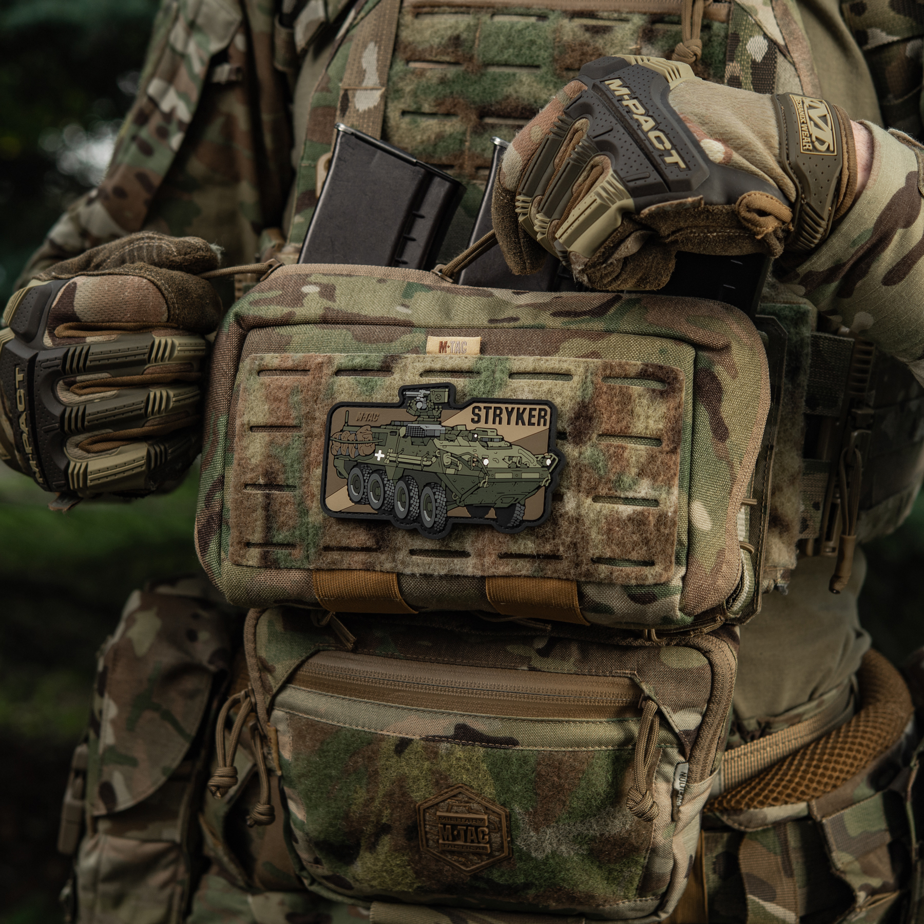 M-Tac нашивка Stryker (PVC) — 13