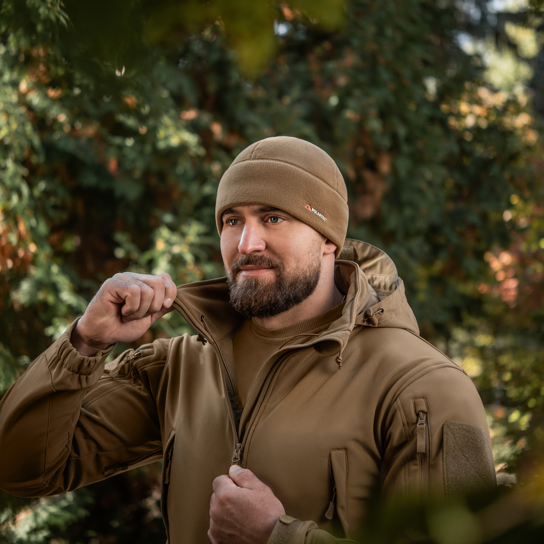 M-Tac шапка Watch Cap флис Polartec Coyote Brown — 10