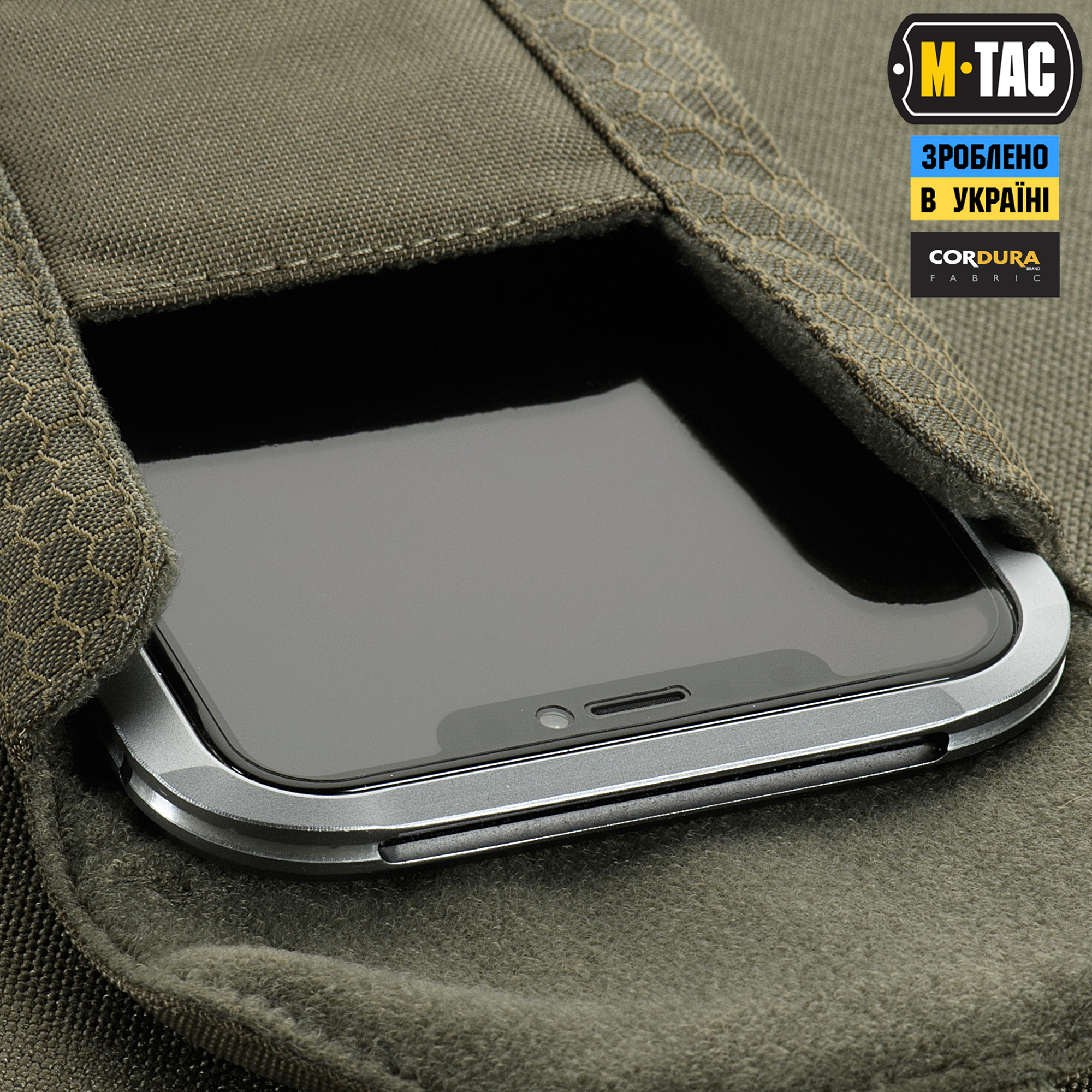 M-Tac подсумок для смартфона Elite Large Hex Ranger Green — 5