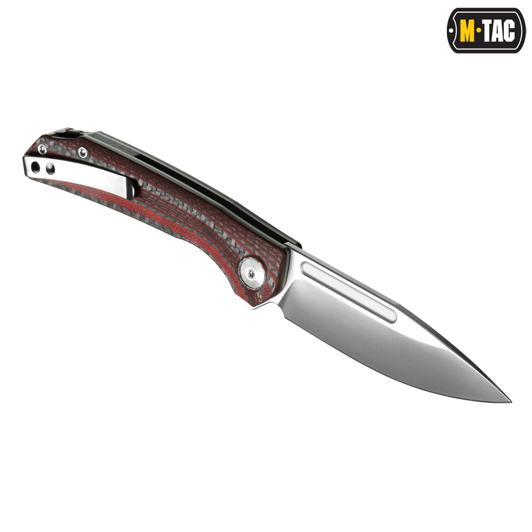 M-Tac нож складной Type 19 Carbon/Red — 6