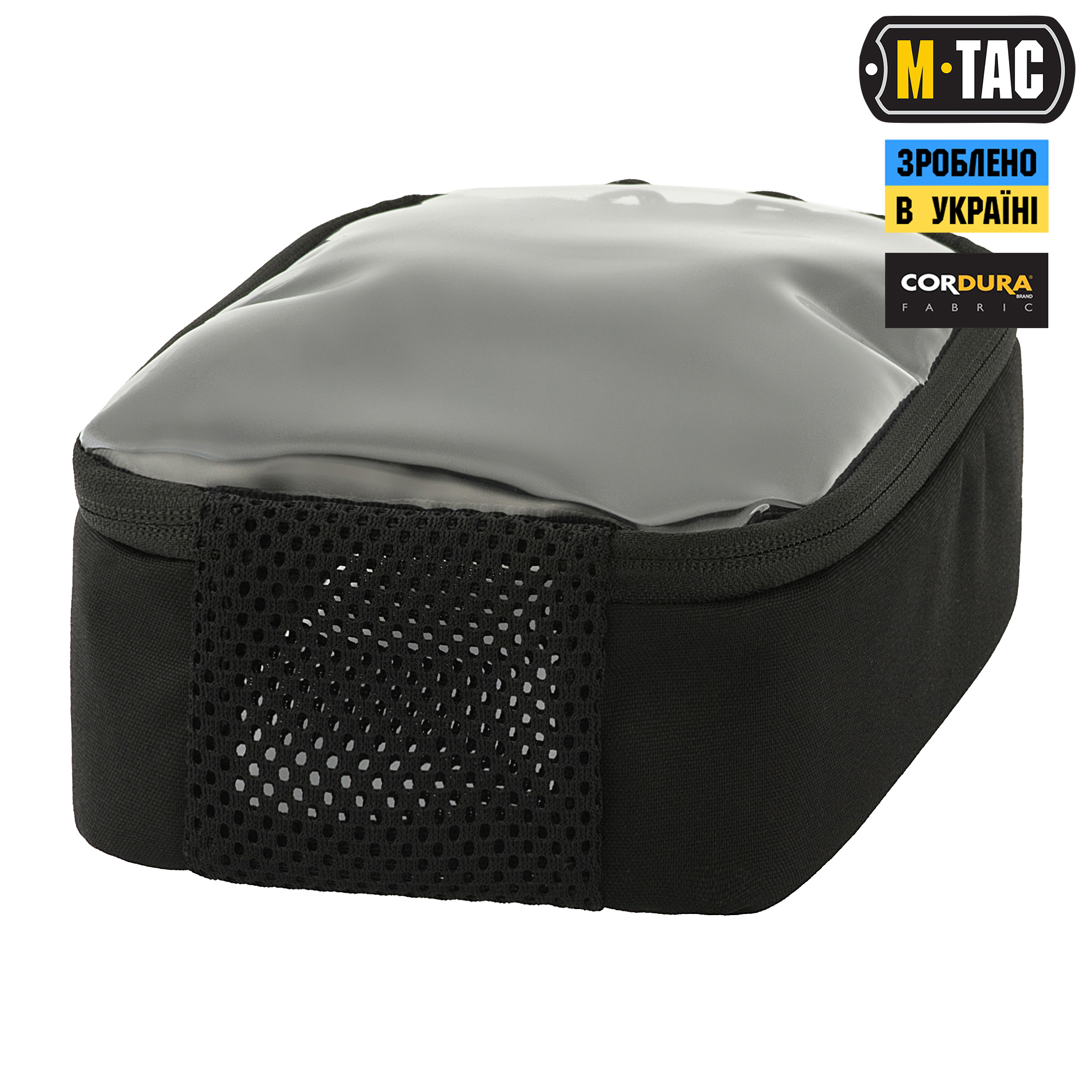 M-Tac органайзер утилитарный прозрачный Elite Small (22х14 см) Black — 5