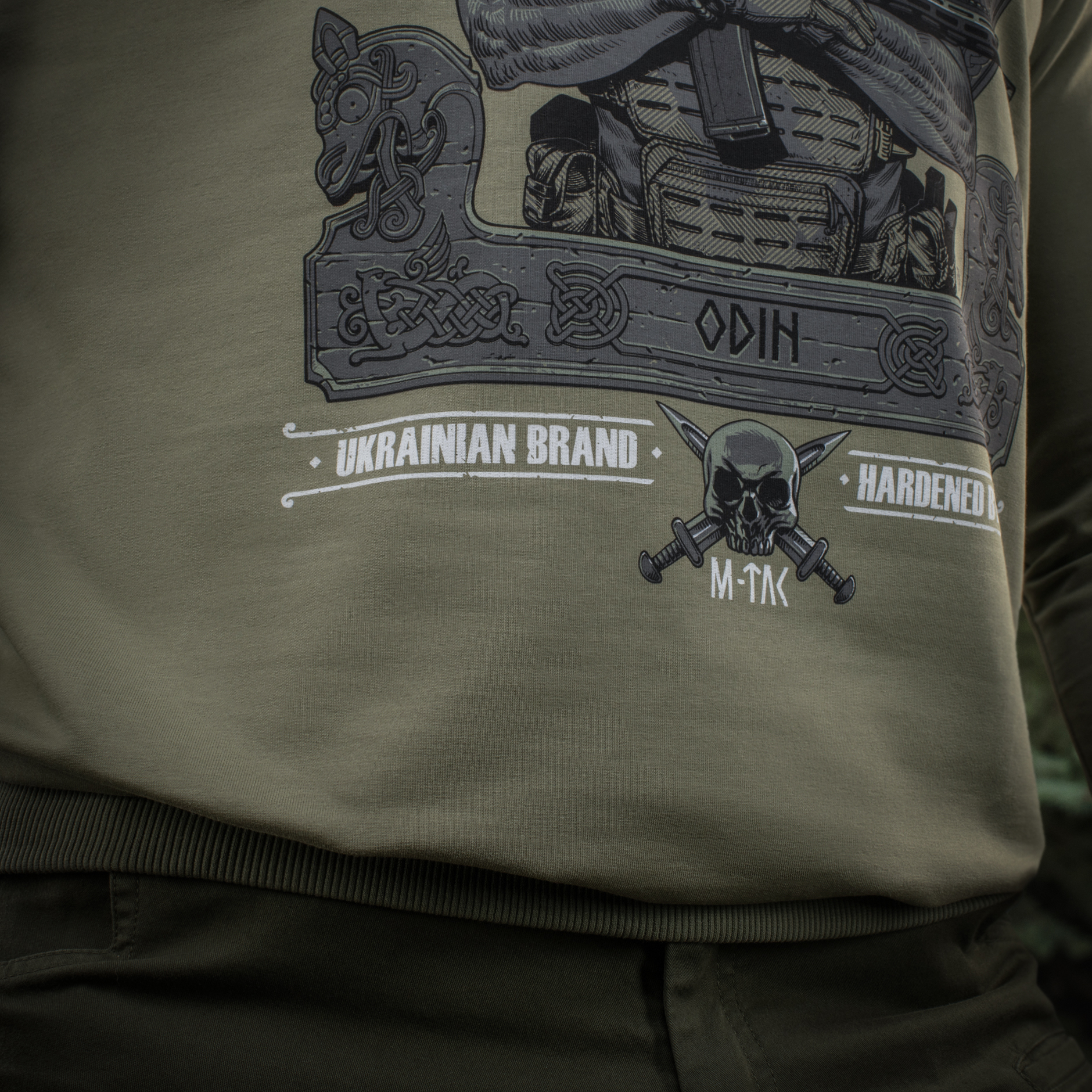 M-Tac кофта Hoodie Odin Light Olive — 17