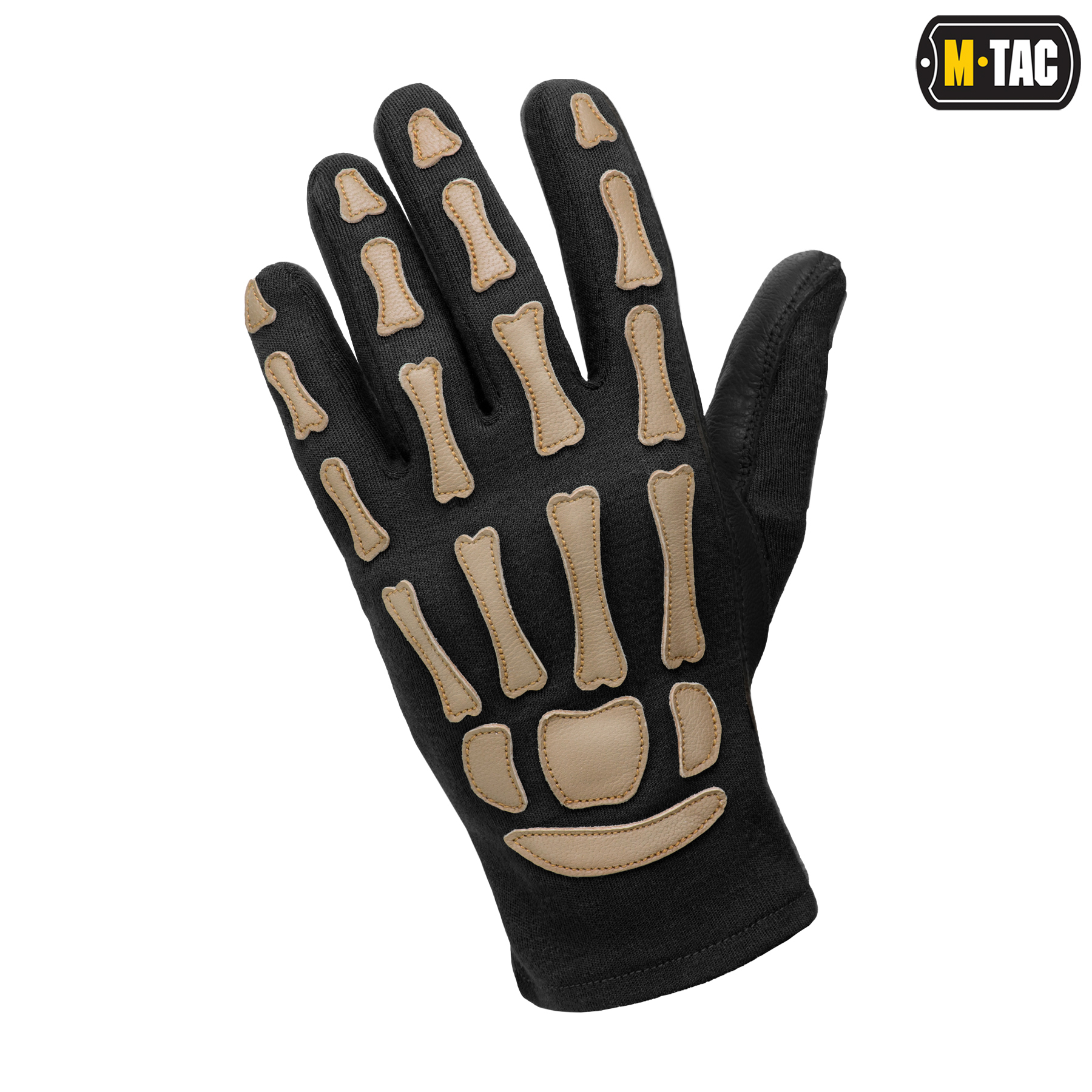 M-Tac перчатки Skeleton Nomex Black/Coyote — 3