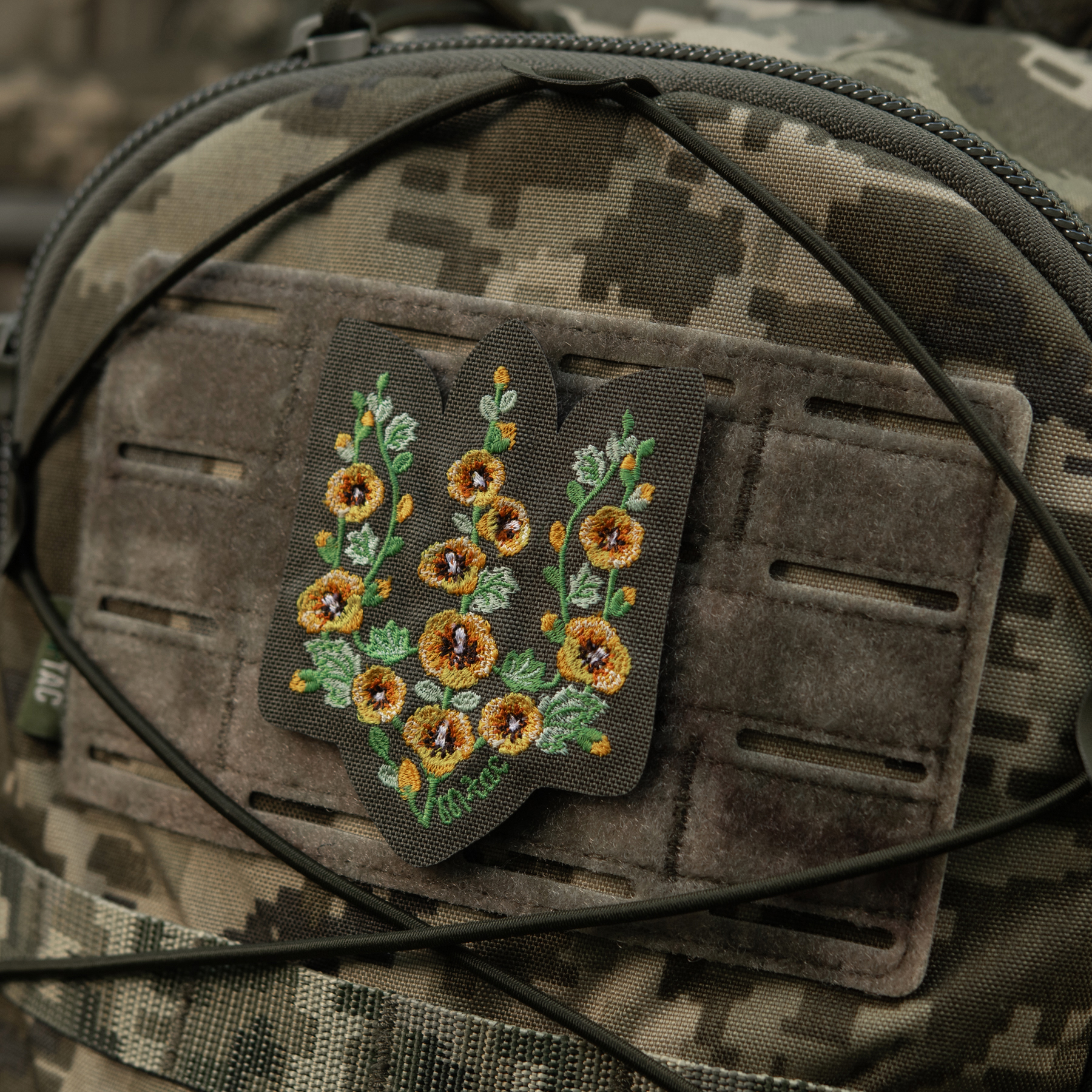 M-Tac нашивка Тризуб Мальви (вишивка) Ranger Green — 14