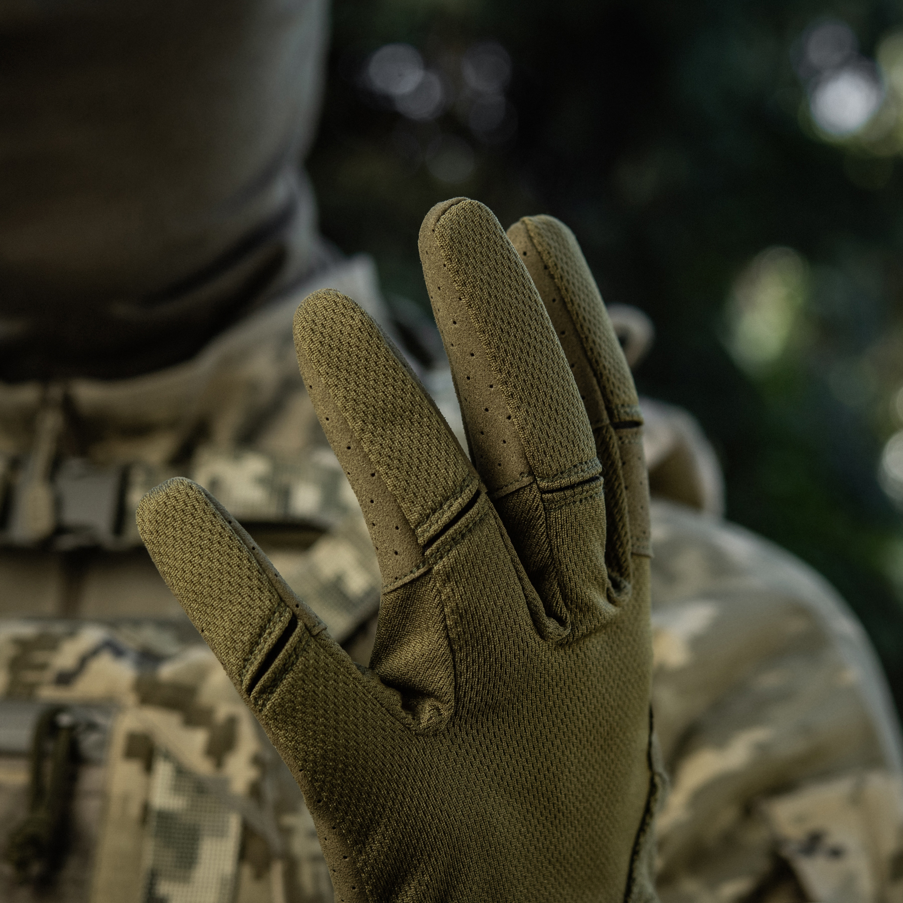 M-Tac перчатки Summer Vent Olive — 17